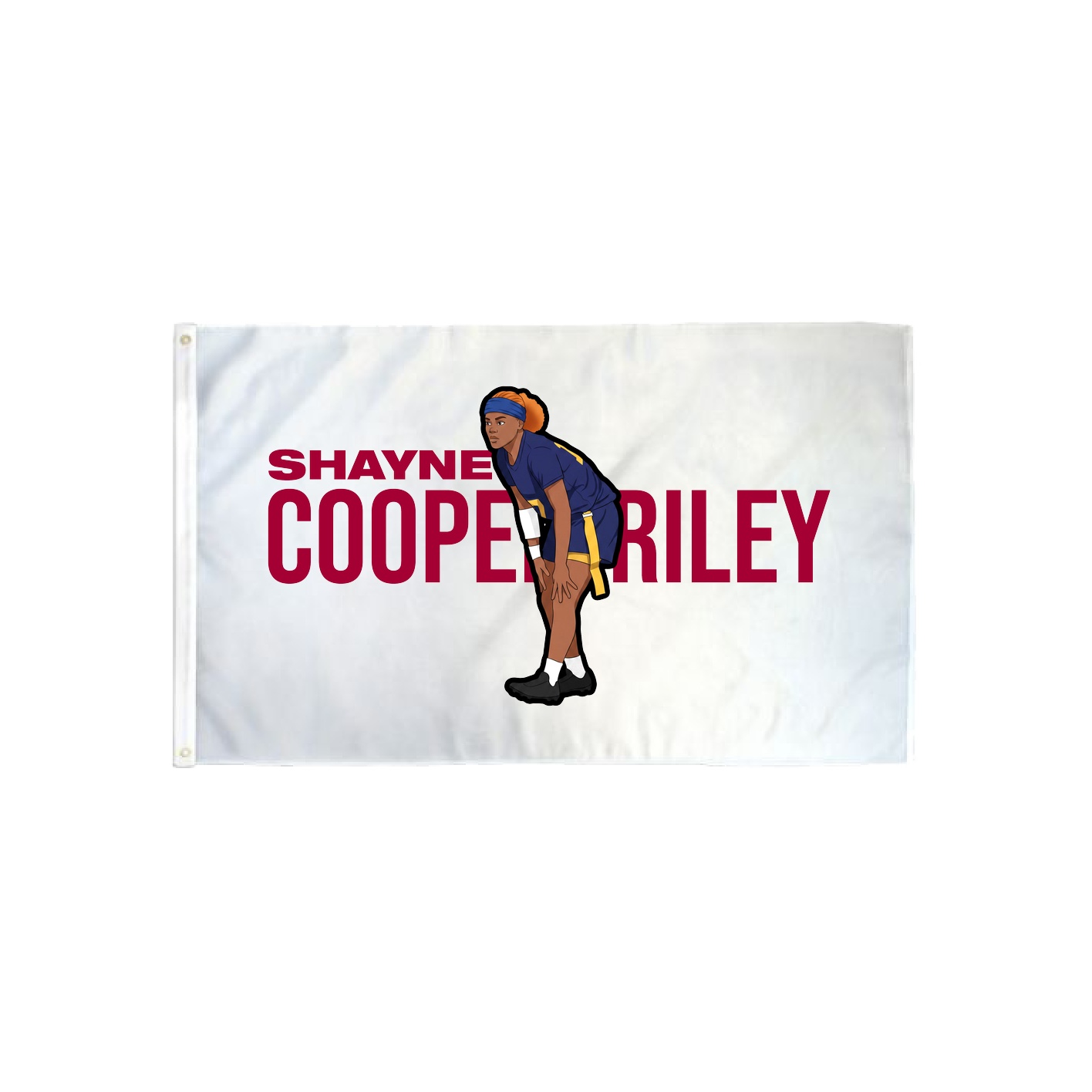 3x5 Flag — Player Name in Classic