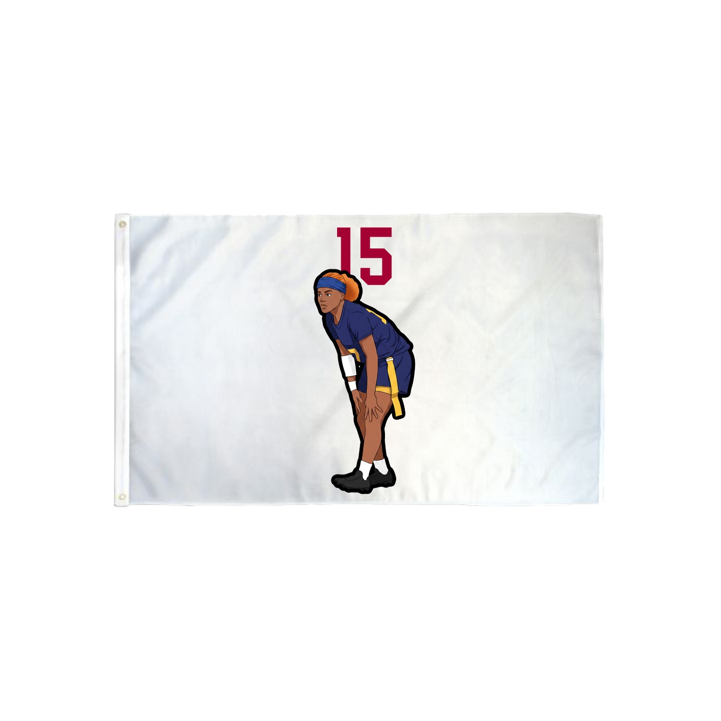 3x5 Flag — Number Top in Classic