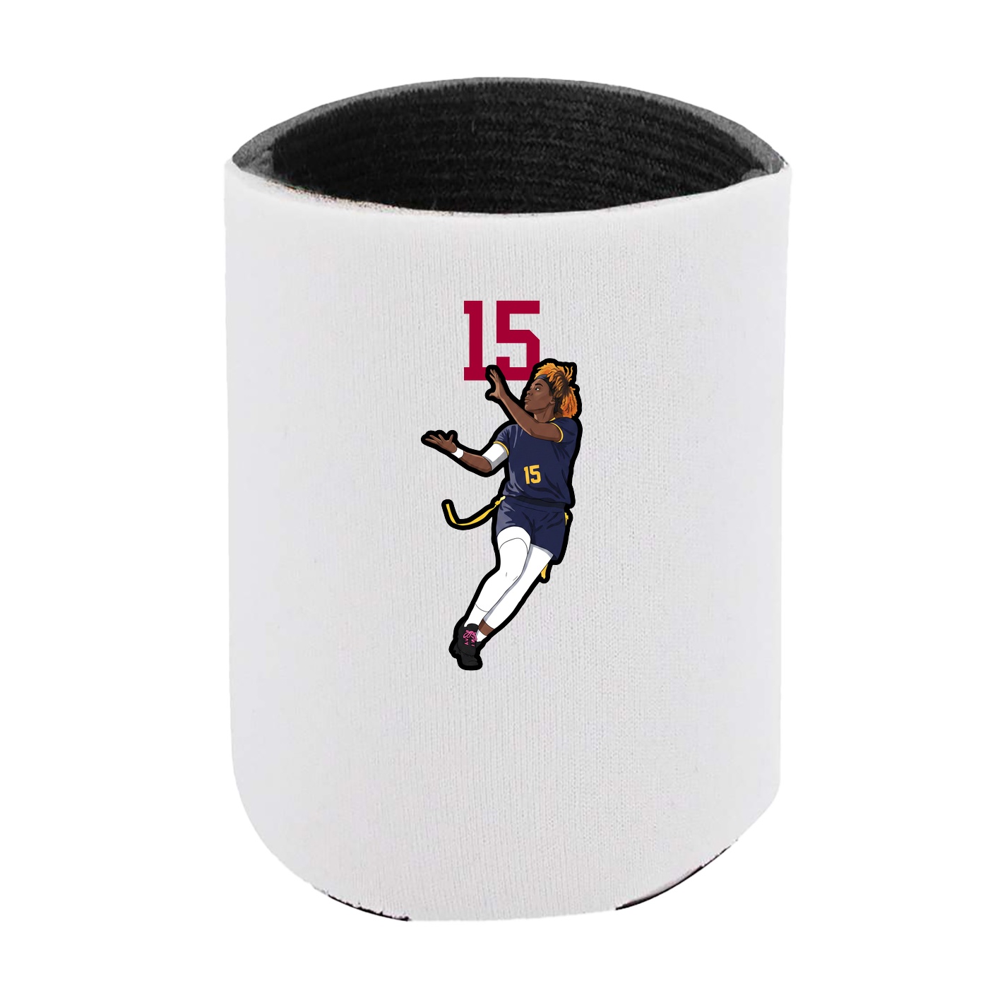 Can Holder — Number Top in White