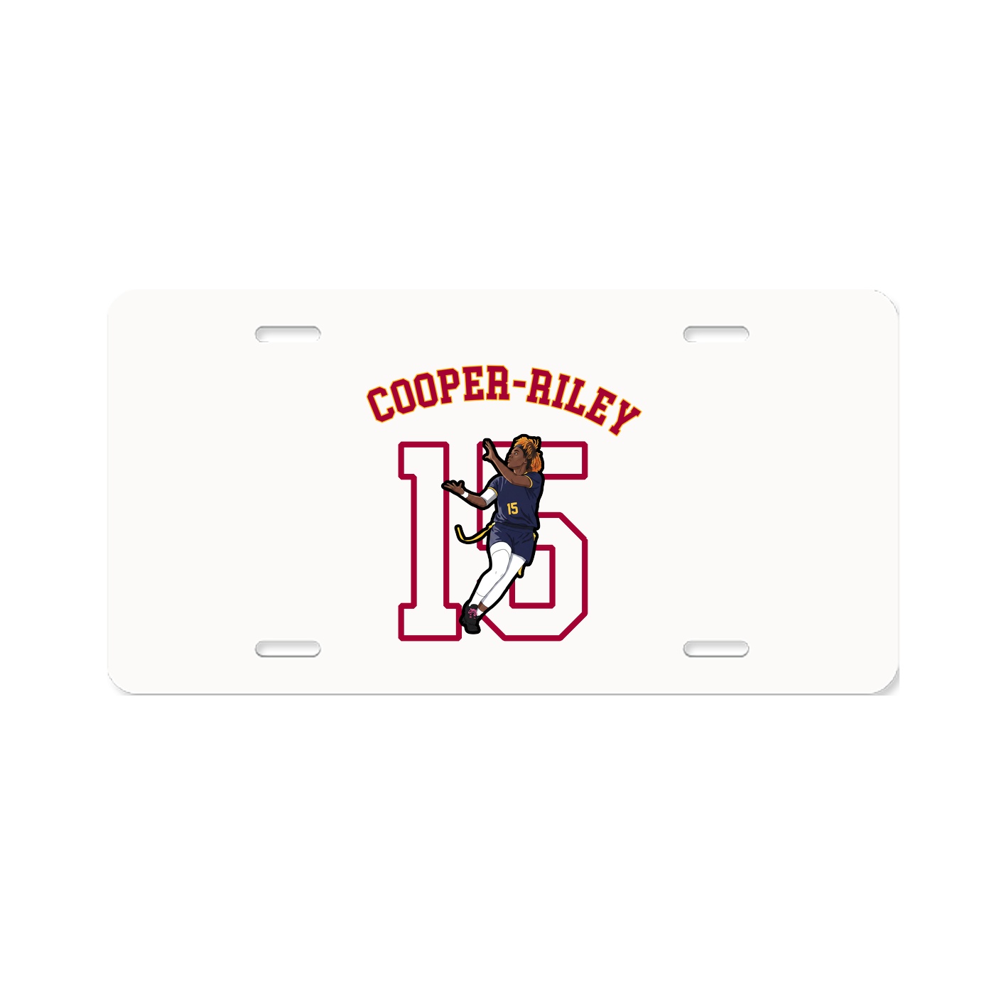 License Plate — Shirsey Arch in Classic