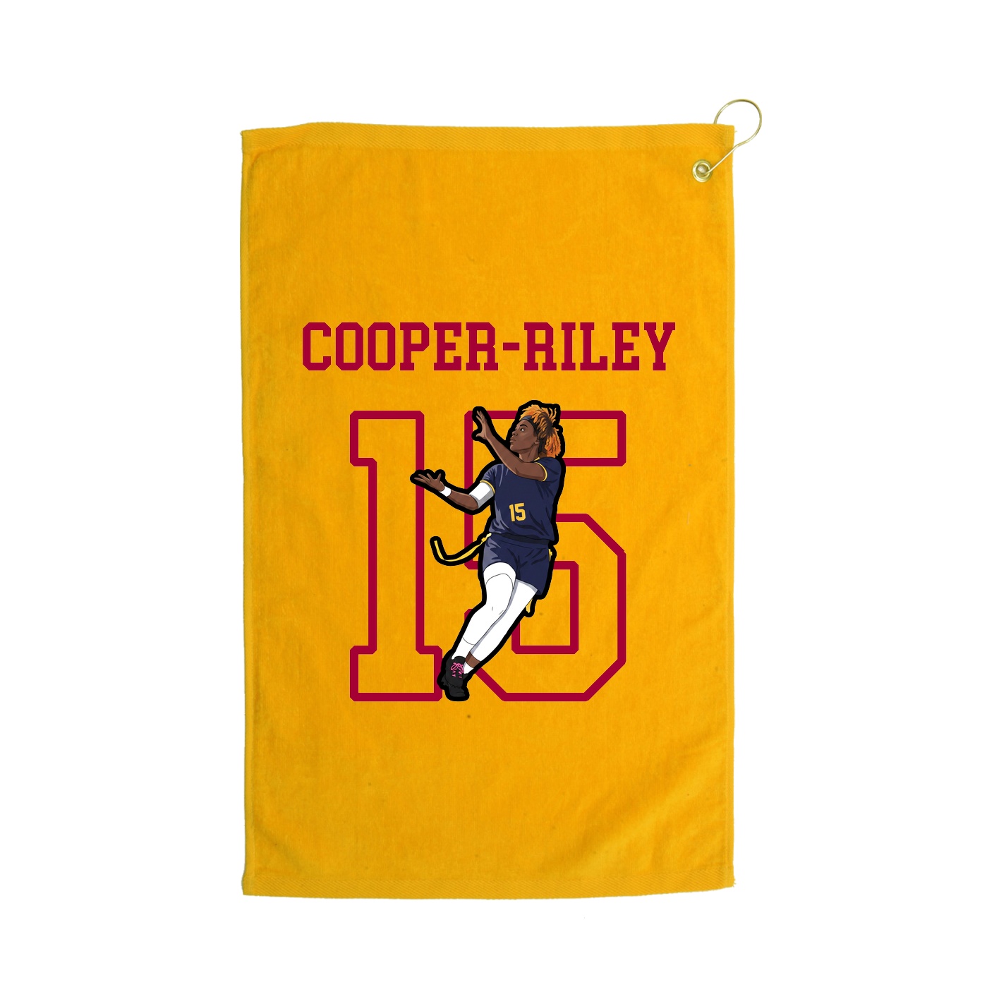 Golf Towel — Shirsey in Gold