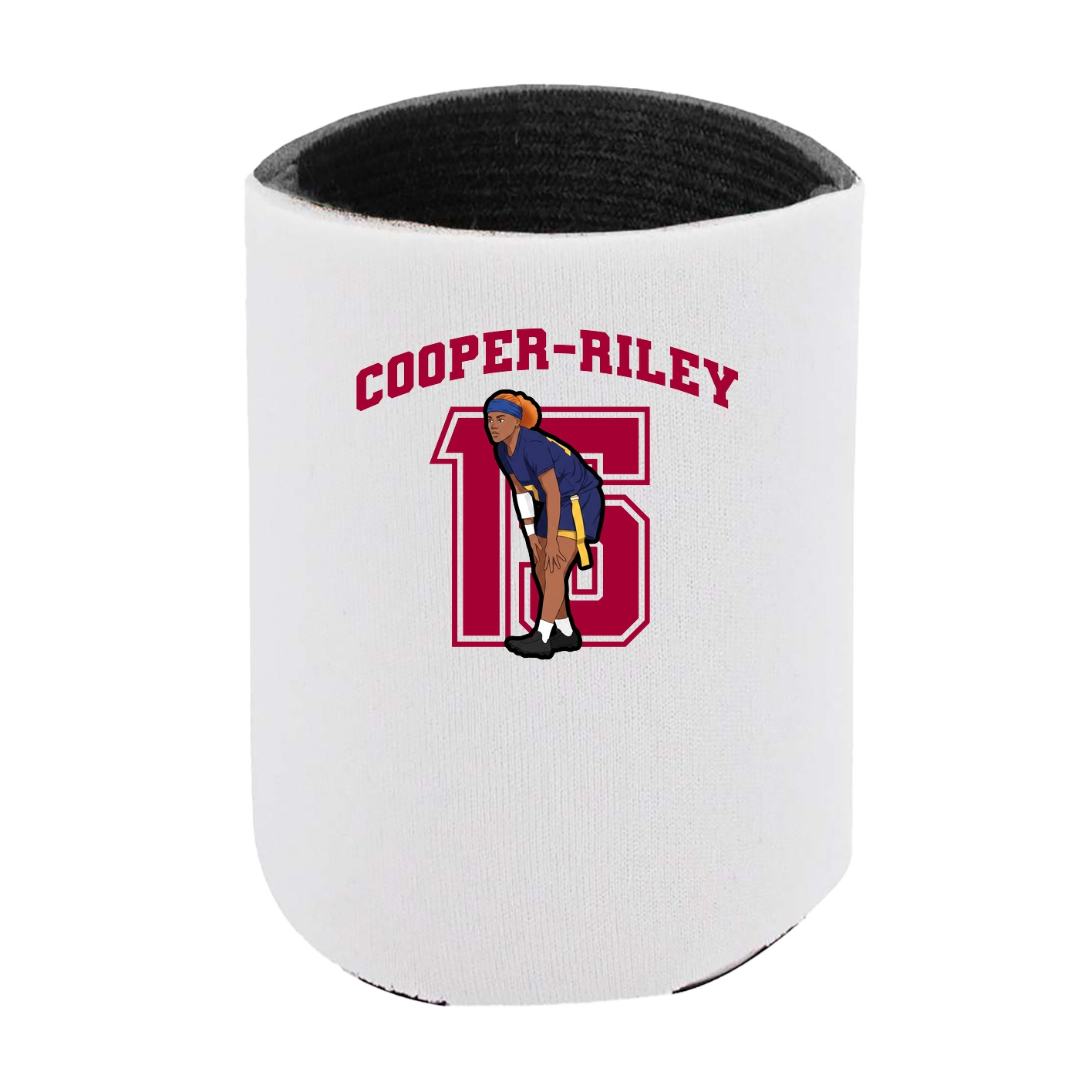 Can Holder — Number in White