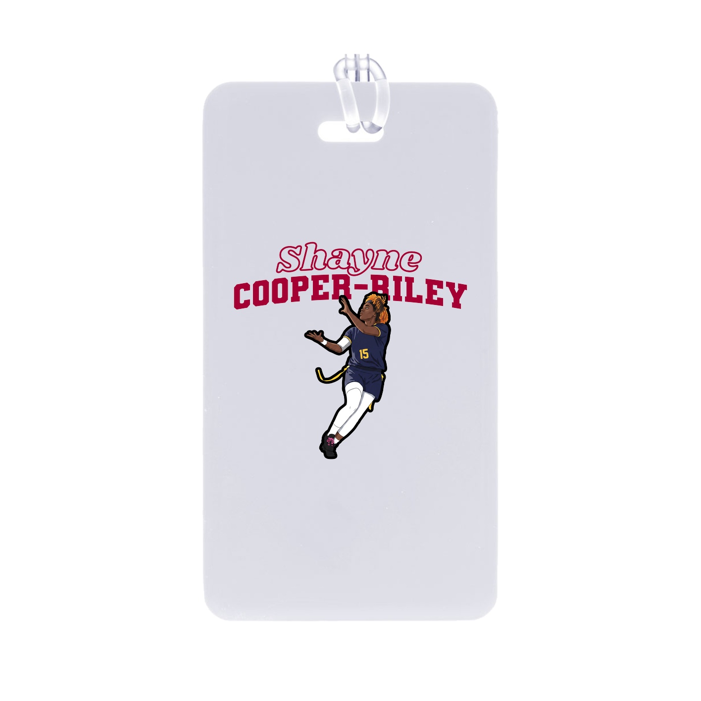 Bag Tag — Name Arch in Classic