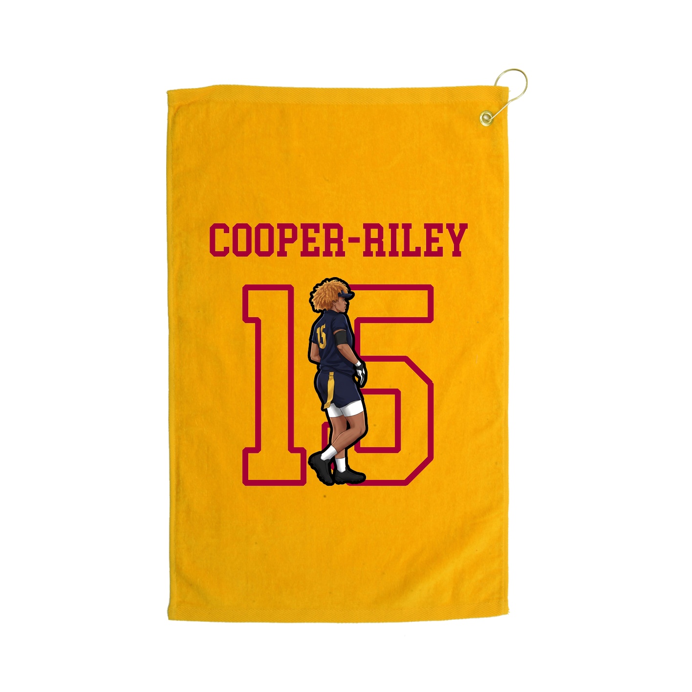 Golf Towel — Shirsey in Gold