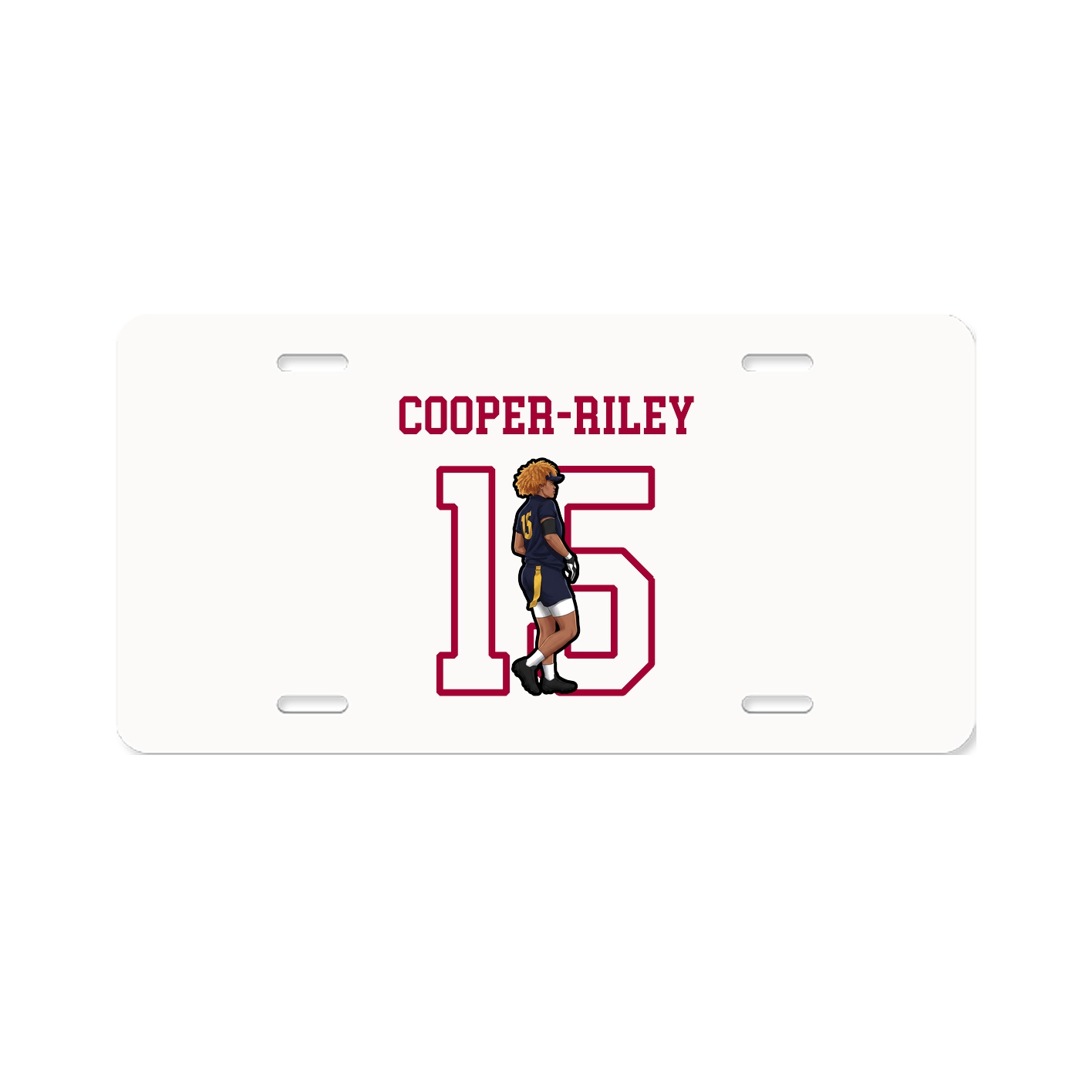License Plate — Shirsey in Classic