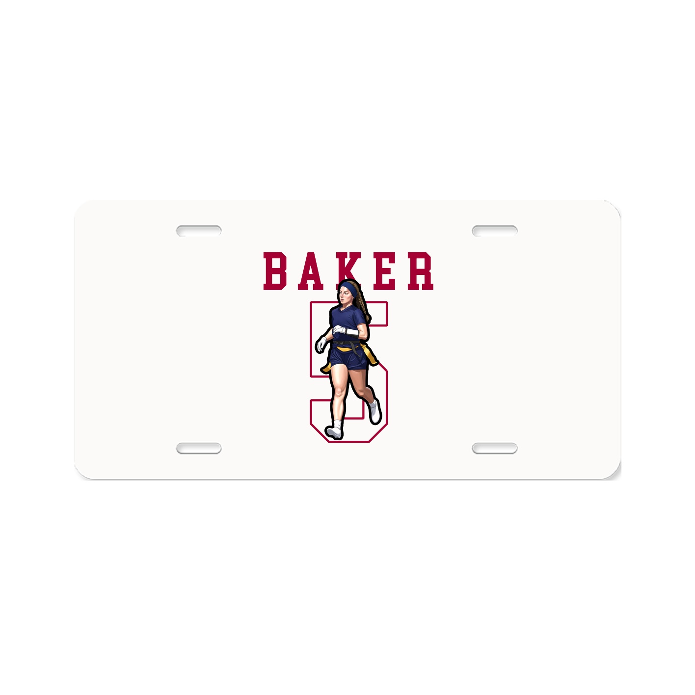 Aluminum License Plate