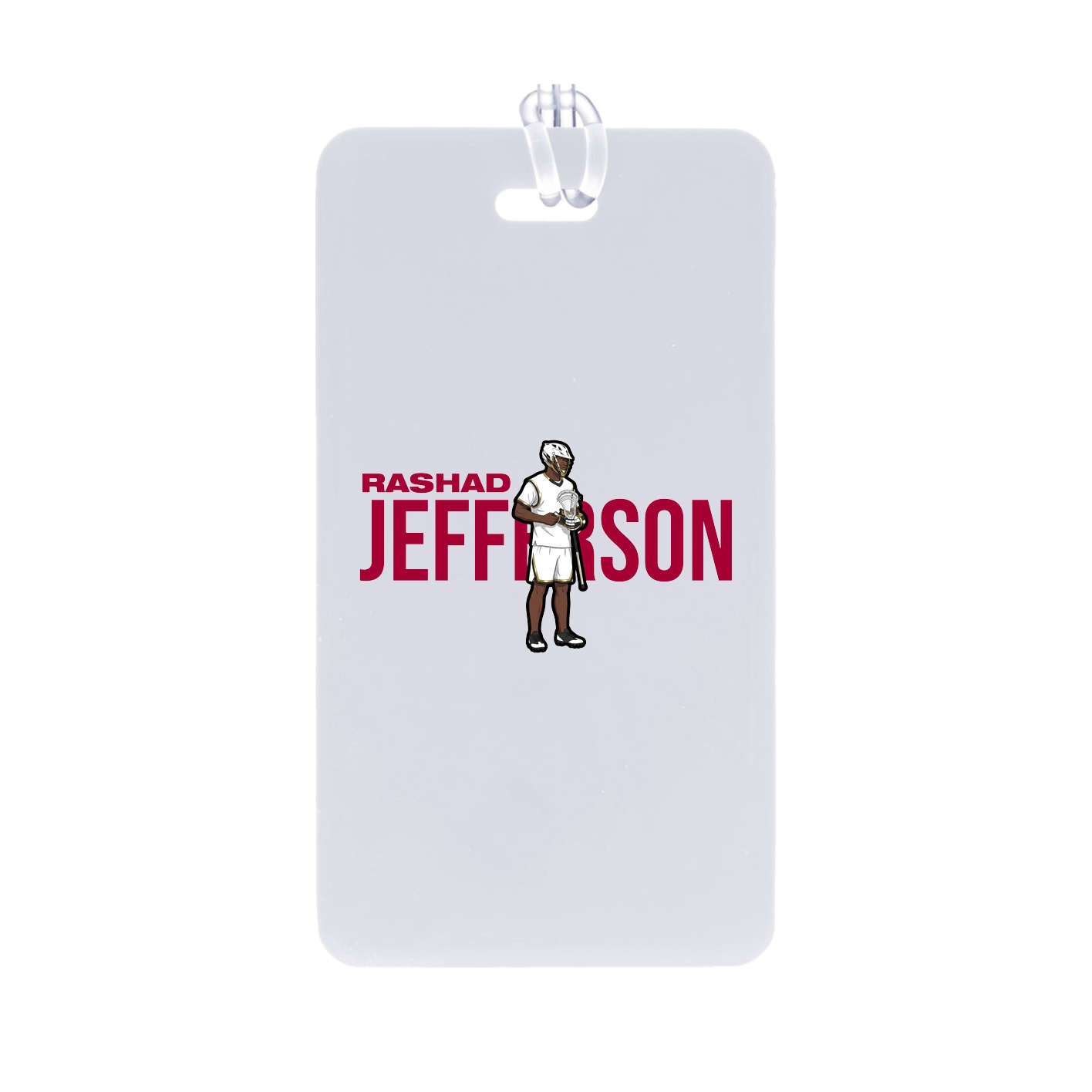 Bag Tag — Player Name in Classic