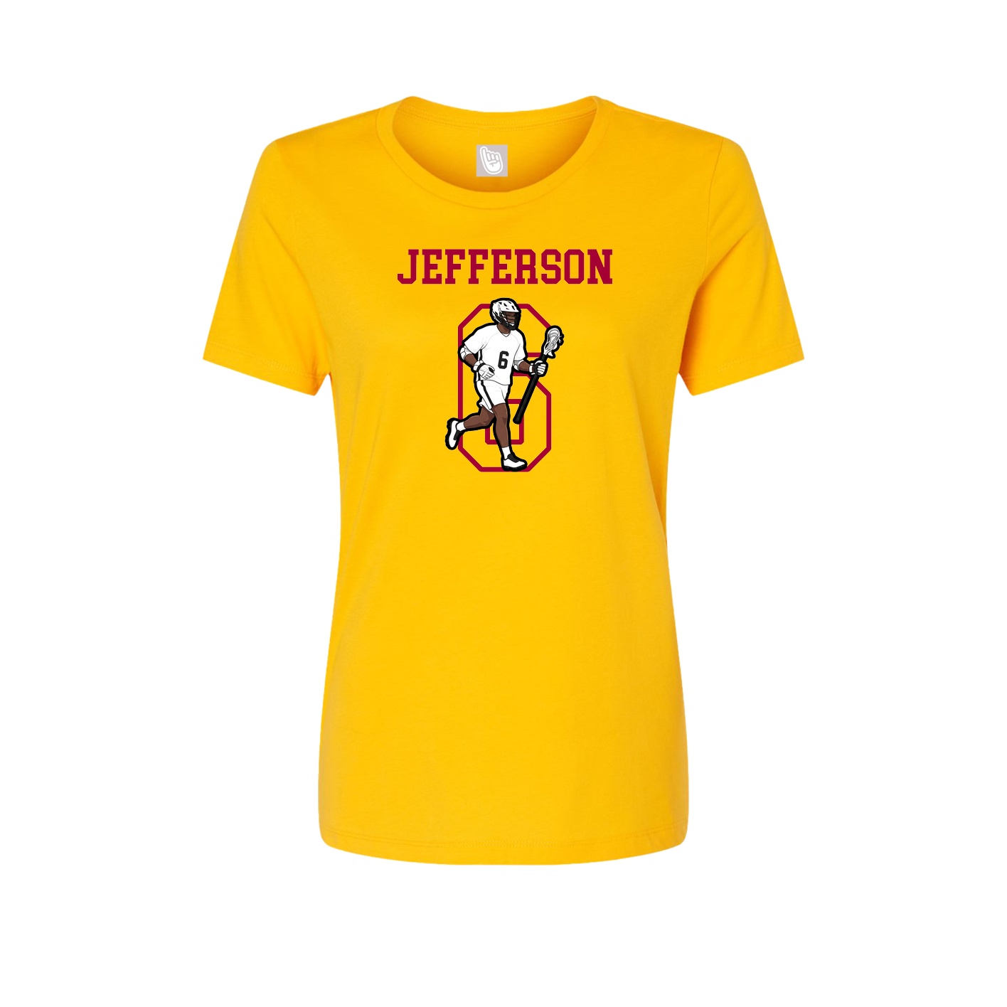 Fitted Women's Tee — Shirsey in Gold