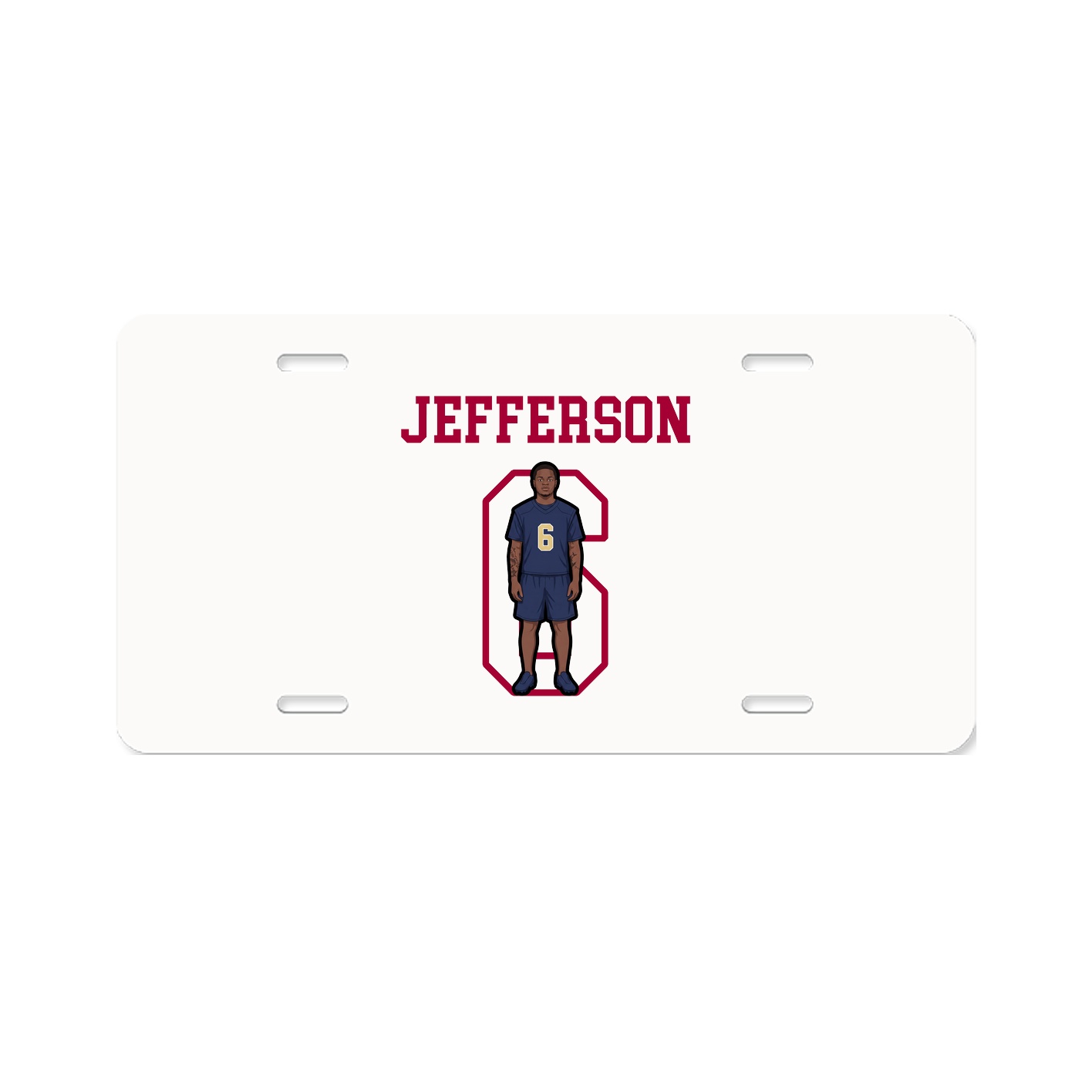 License Plate — Shirsey in Classic