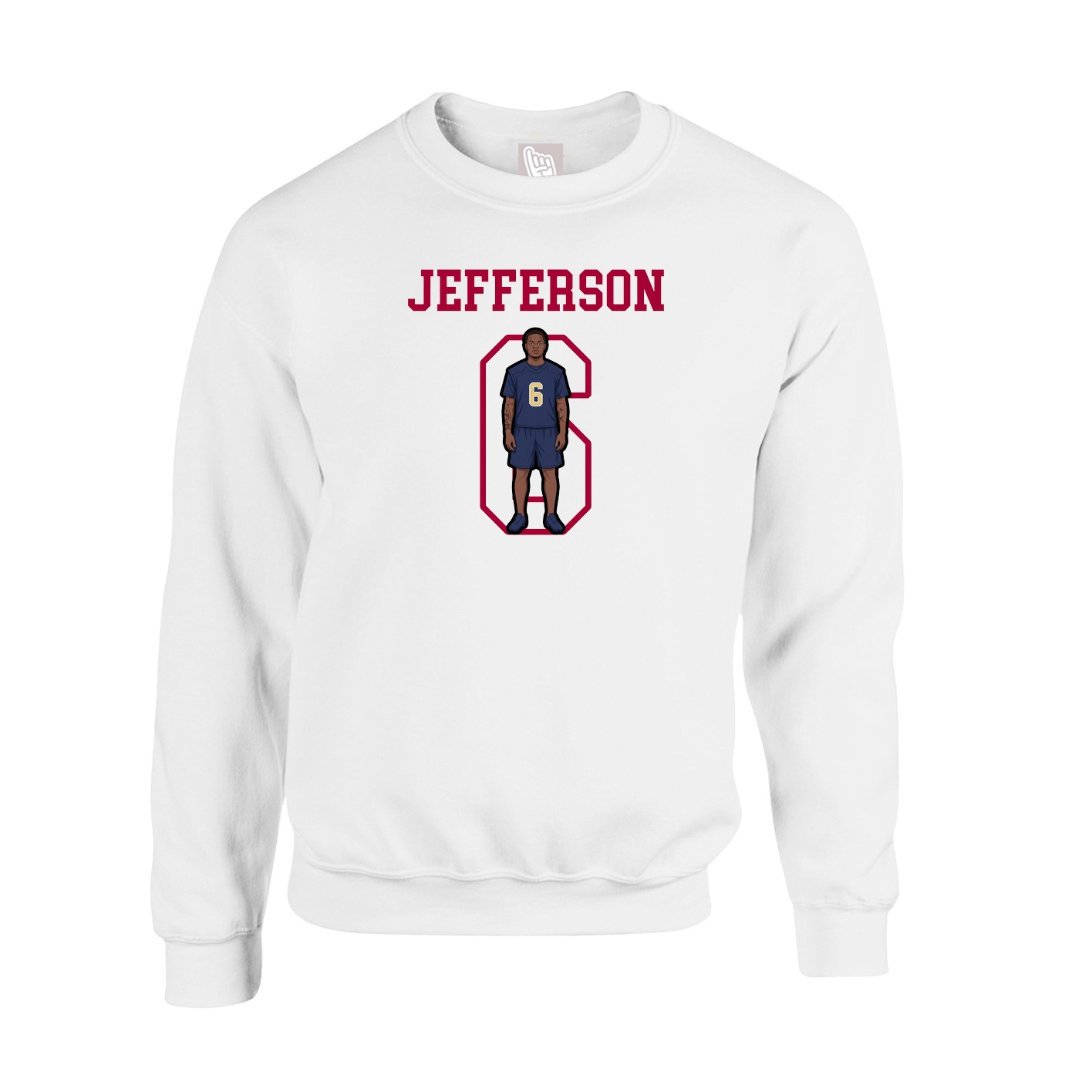 Fleece Crew — Shirsey in White