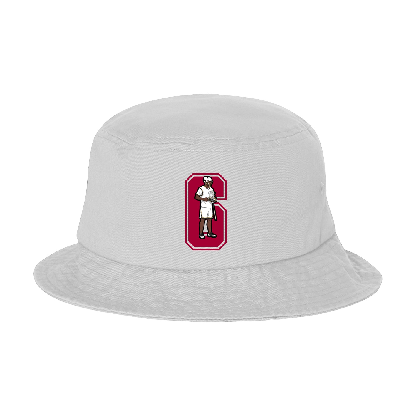 Bucket Cap — Number in White