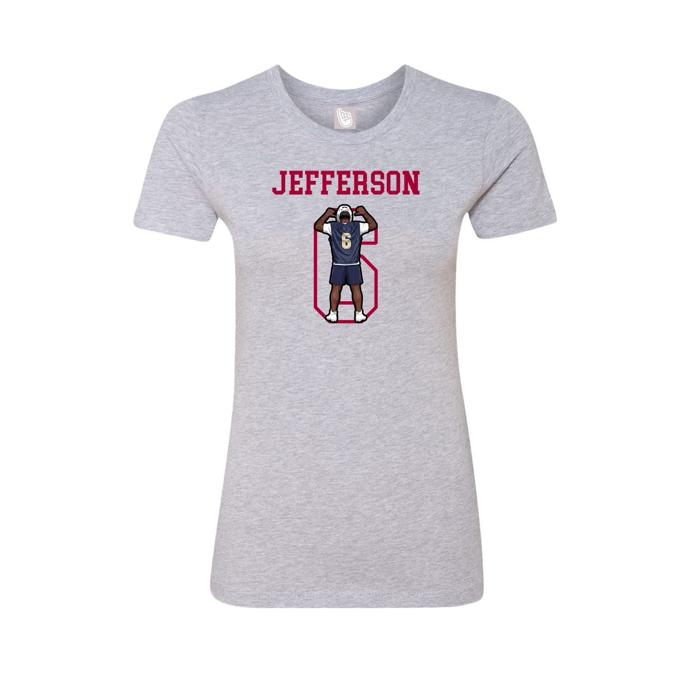 Fitted Women's Tee — Shirsey in Grey