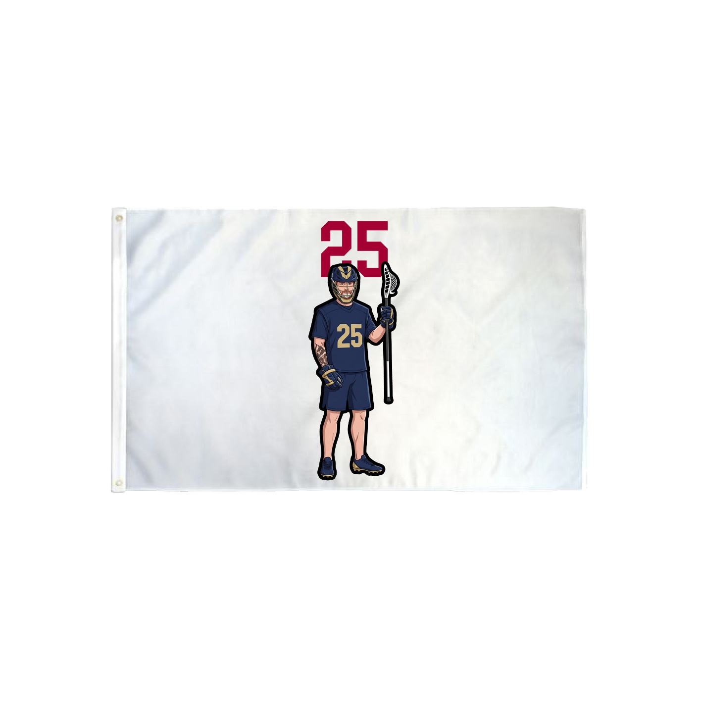 3x5 Flag — Number Top in Classic