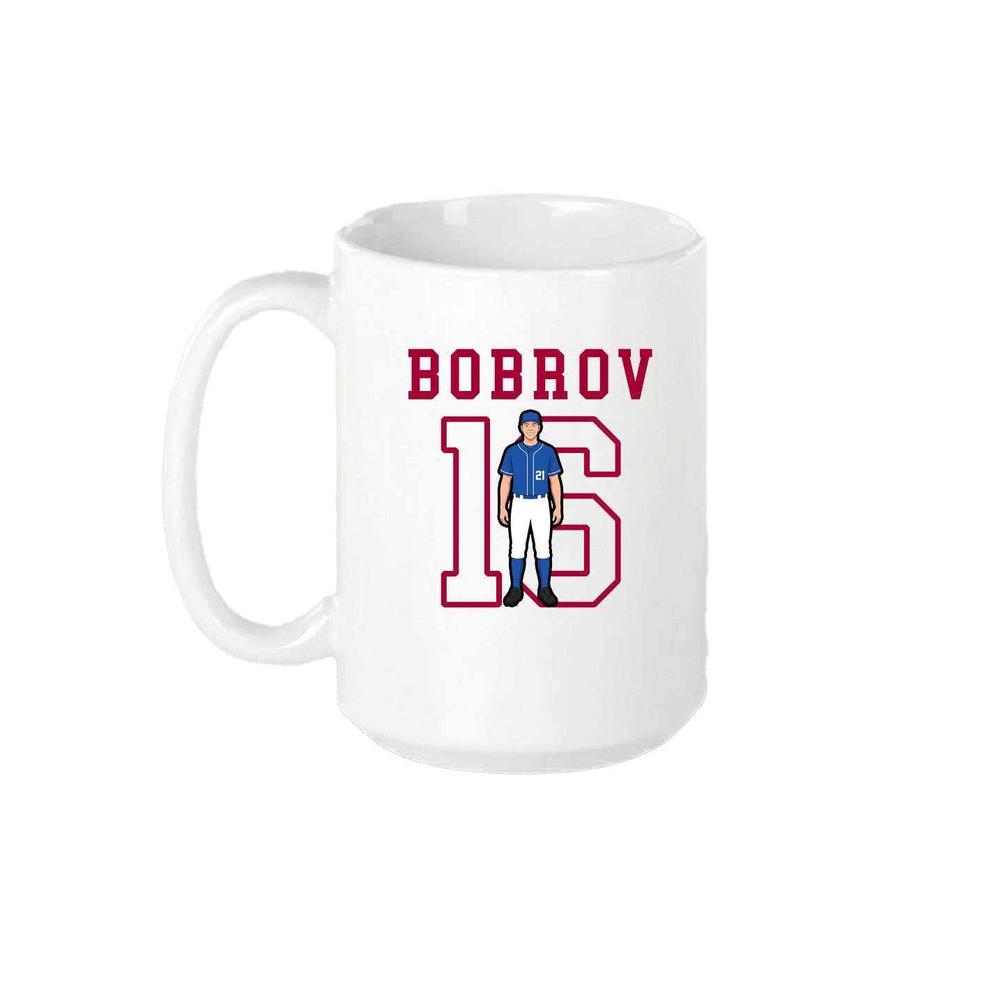 15oz Coffee Mug — Shirsey in White