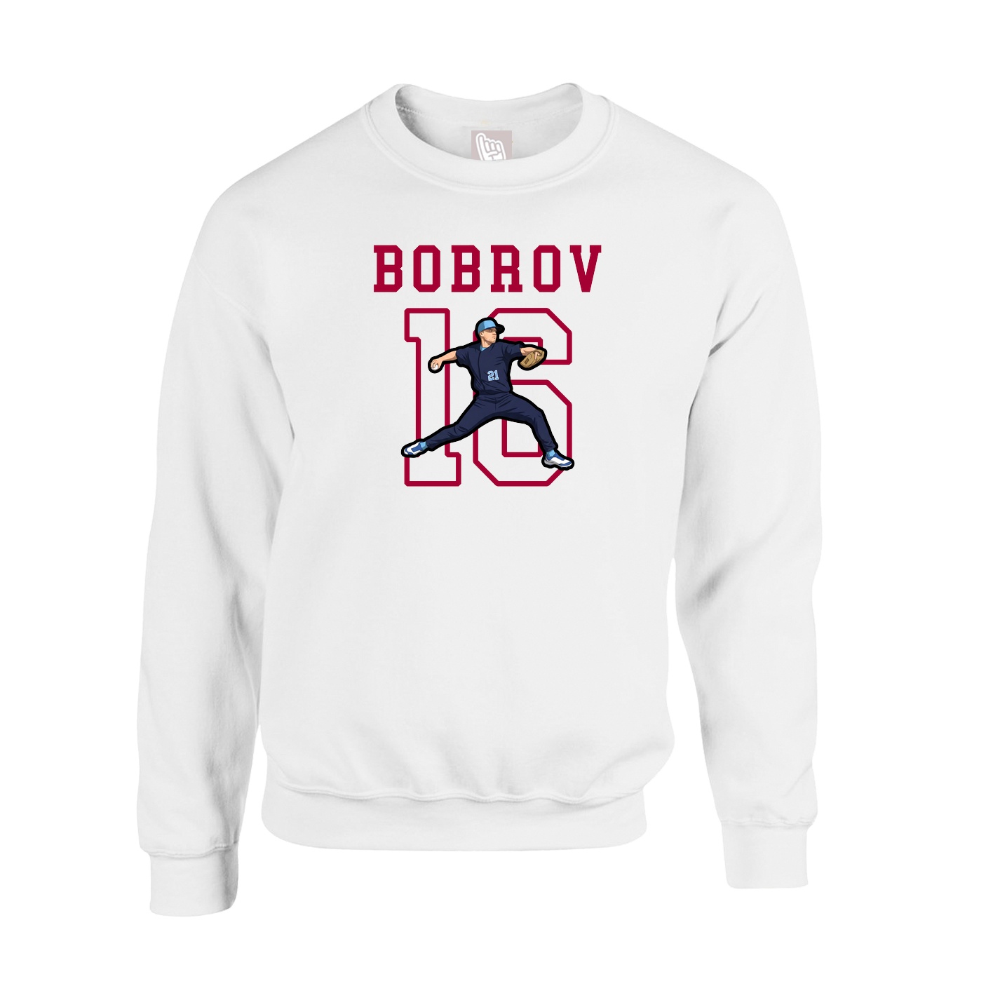 Fleece Crew — Shirsey in White