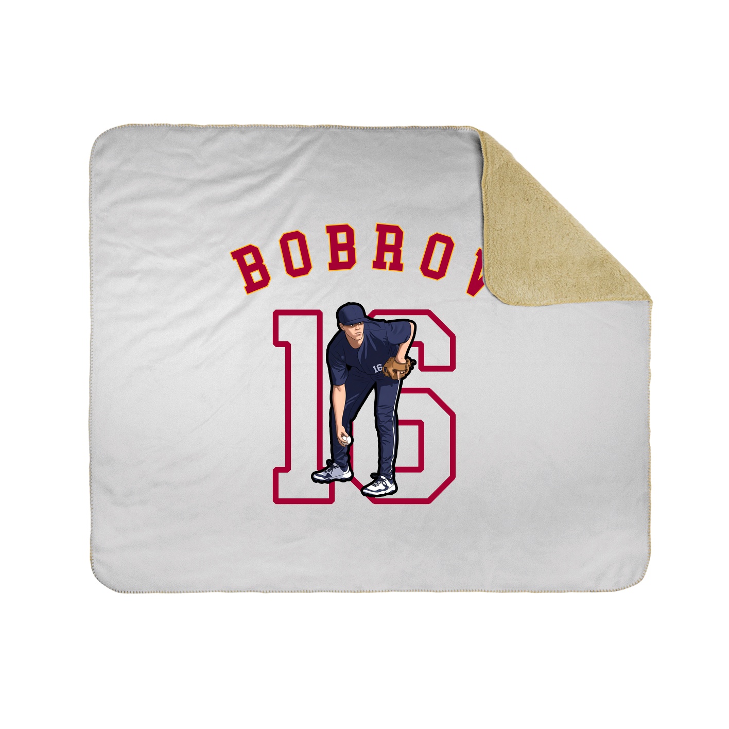 Throw Blanket — Shirsey Arch in White