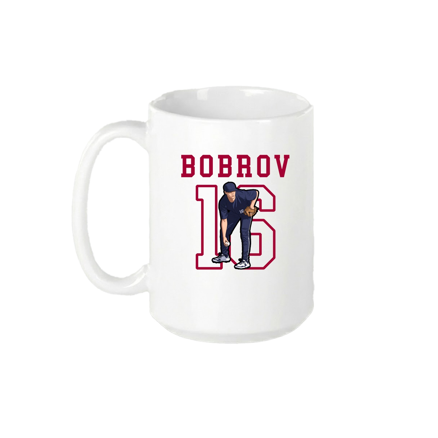 15oz Coffee Mug — Shirsey in White