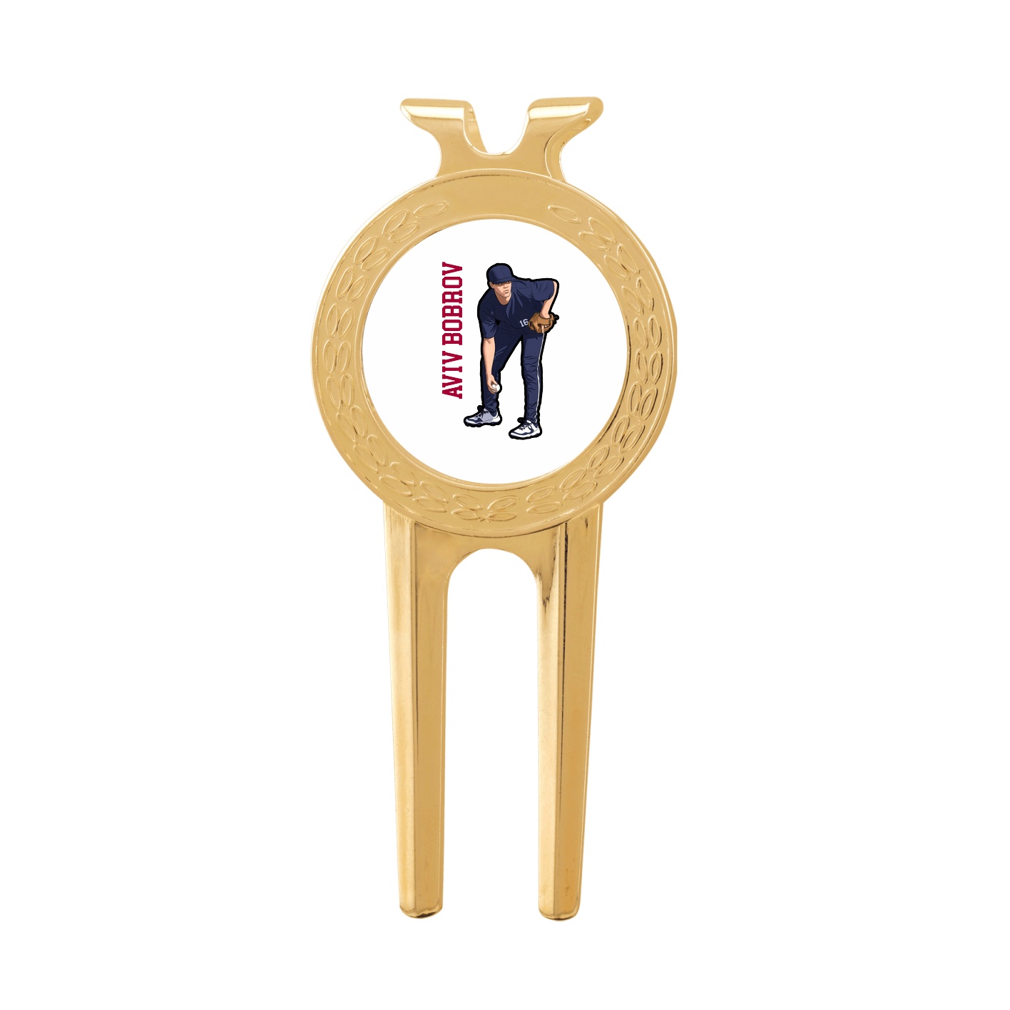 Divot Tool with Ball Marker — Name Vertical in Classic