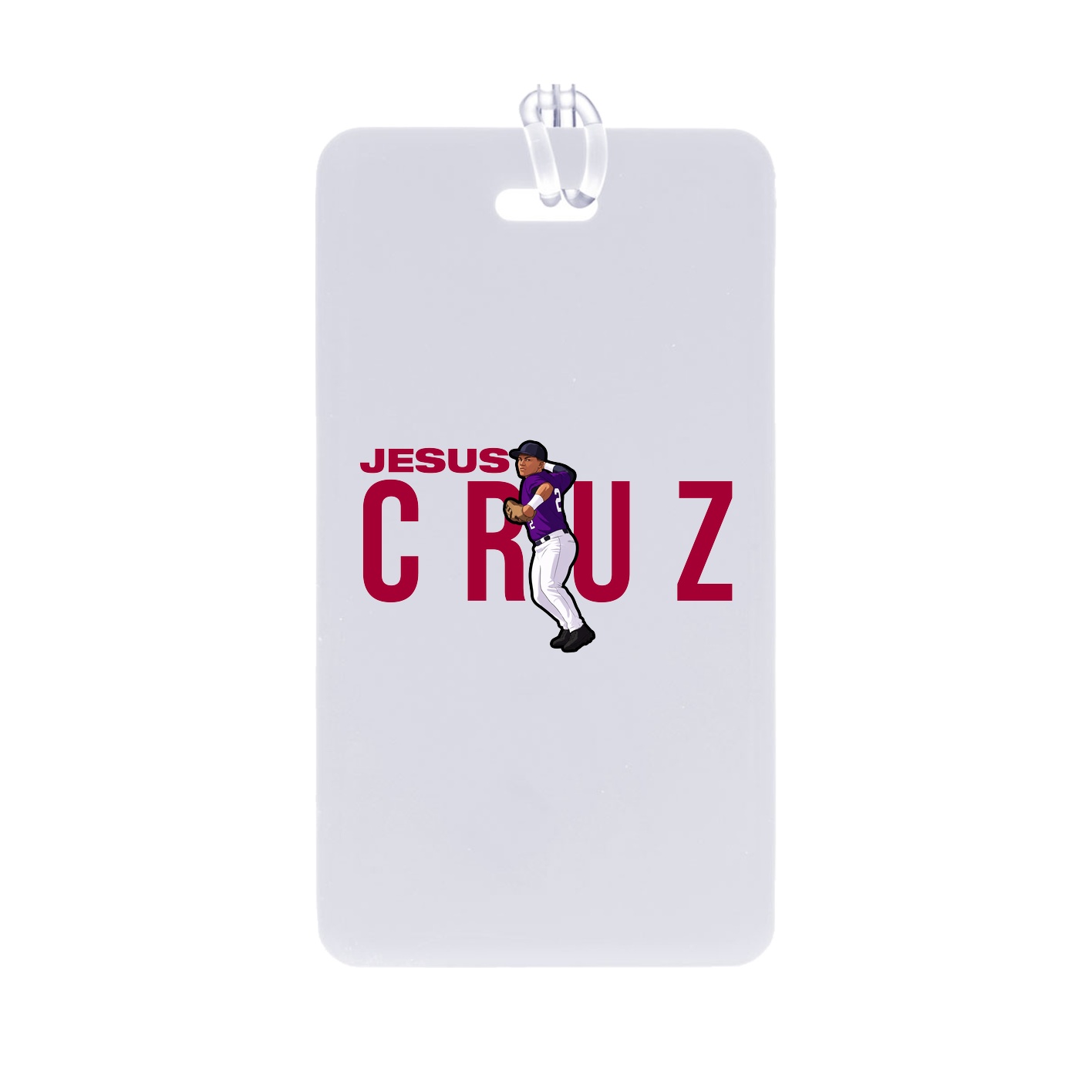 Bag Tag — Player Name in Classic