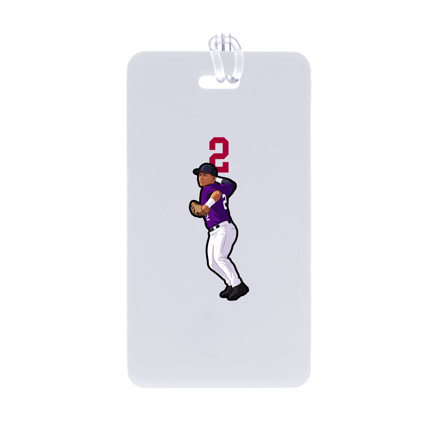 Bag Tag — Number Top in Classic