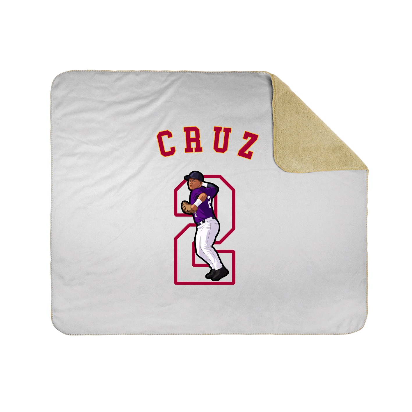 Throw Blanket — Shirsey Arch in White