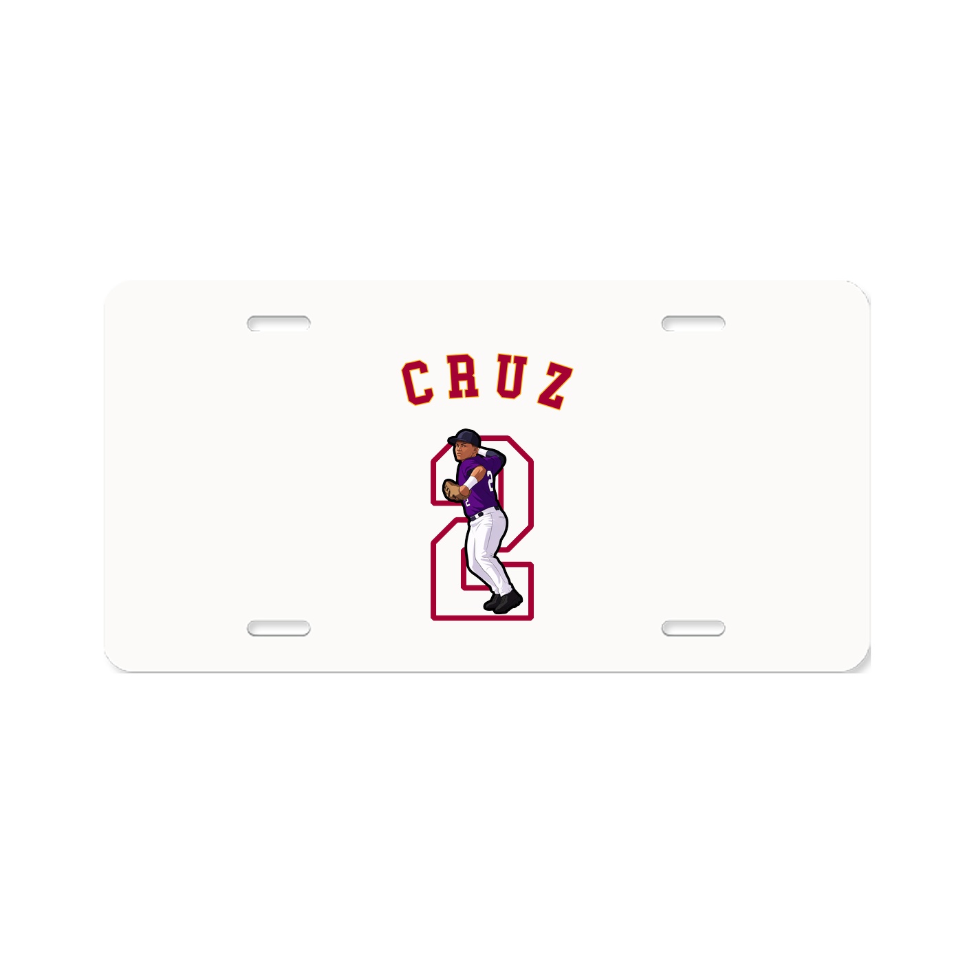 License Plate — Shirsey Arch in Classic