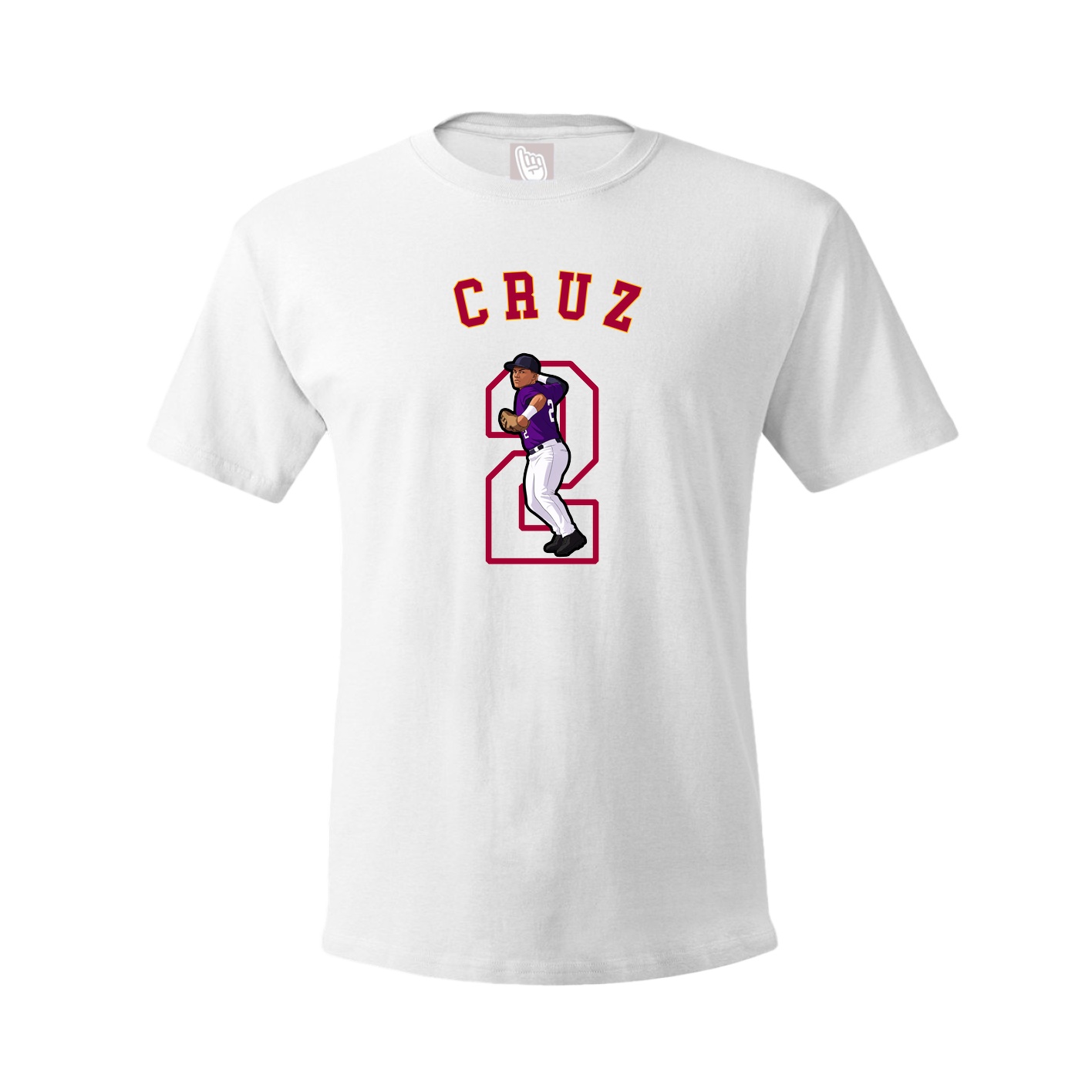 Youth Tee — Shirsey Arch in White