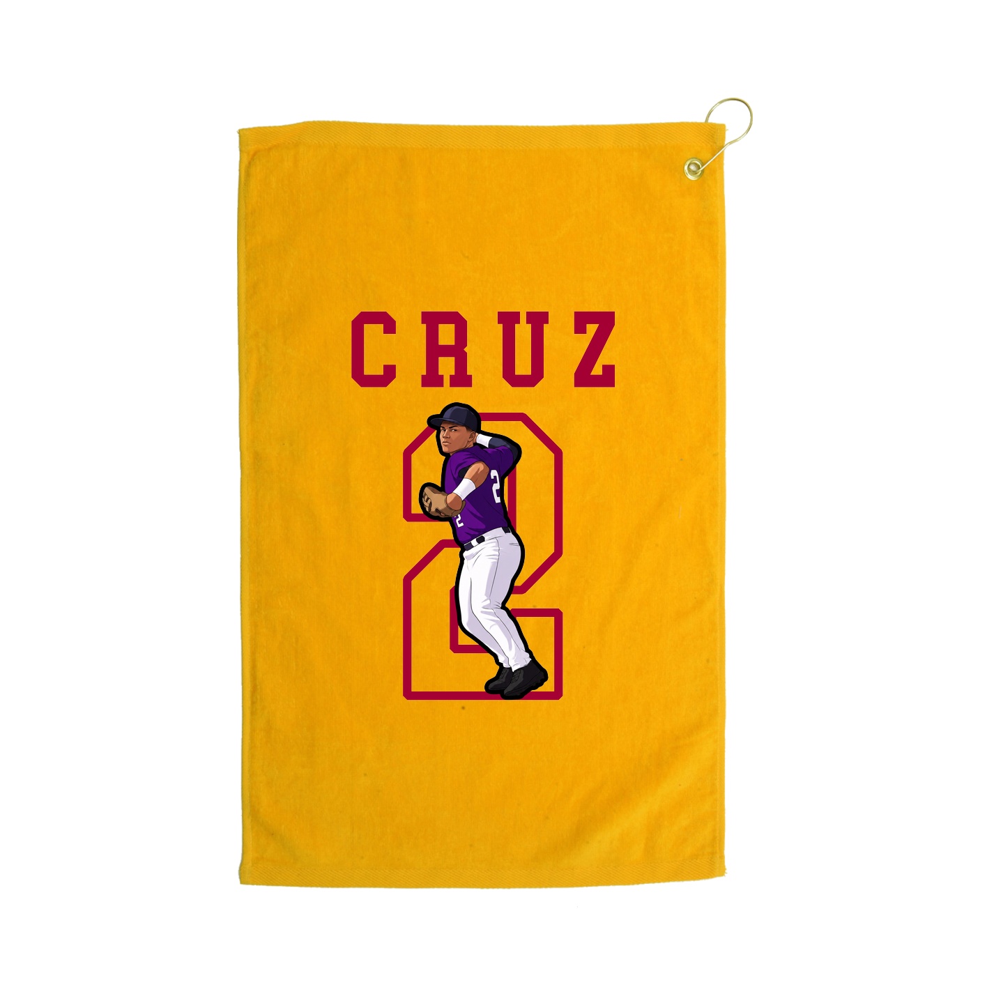 Golf Towel — Shirsey in Gold
