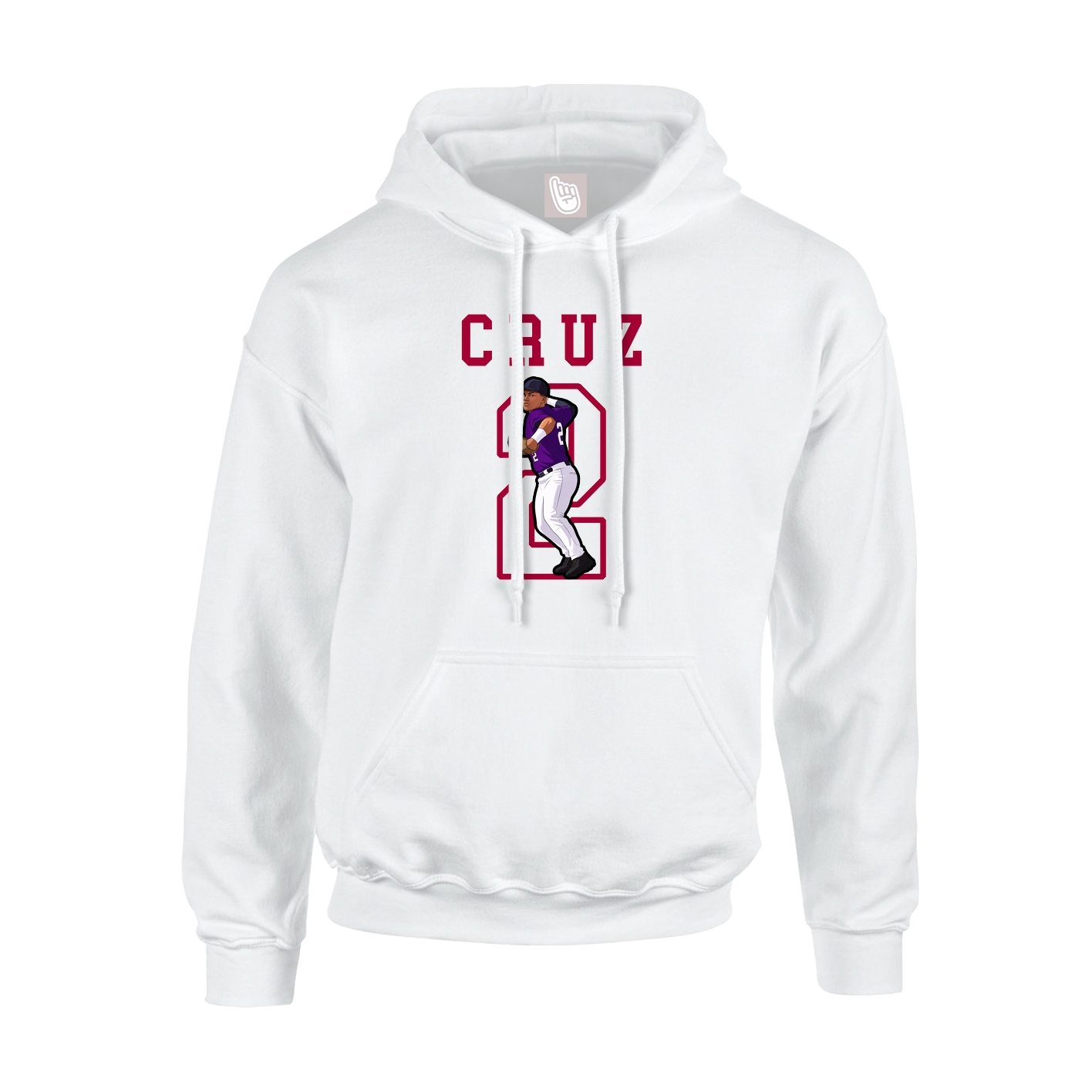 Youth Hoodie — Shirsey in White