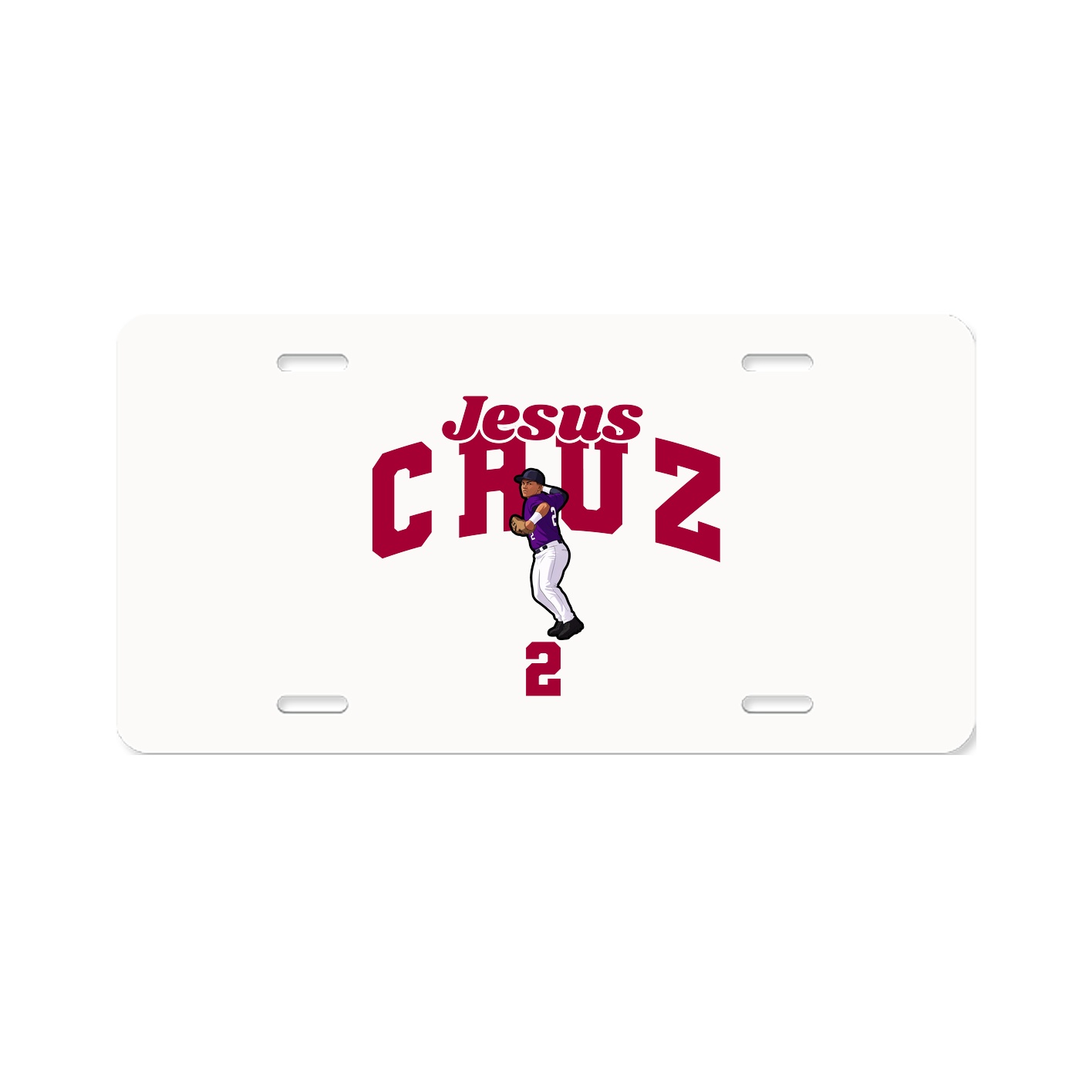 License Plate — Signature Arch in Classic