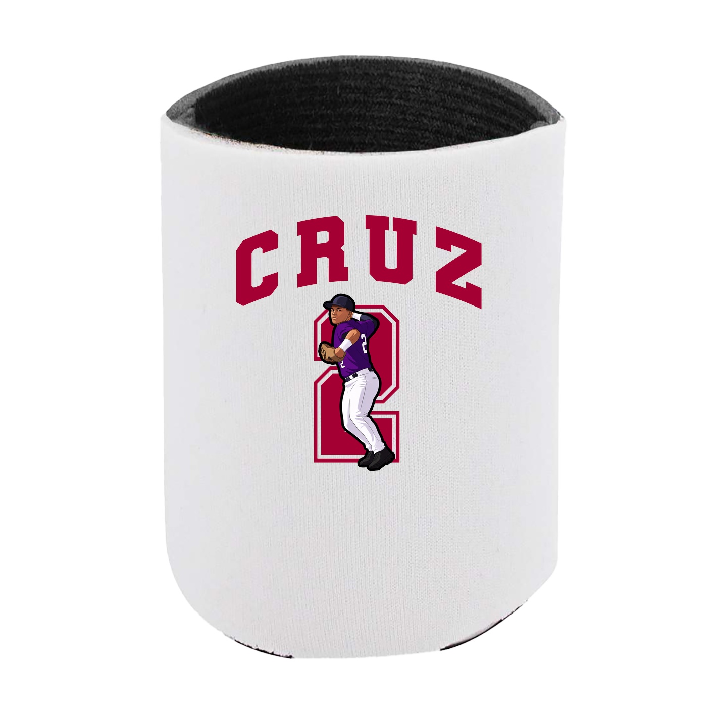 Can Holder — Number in White