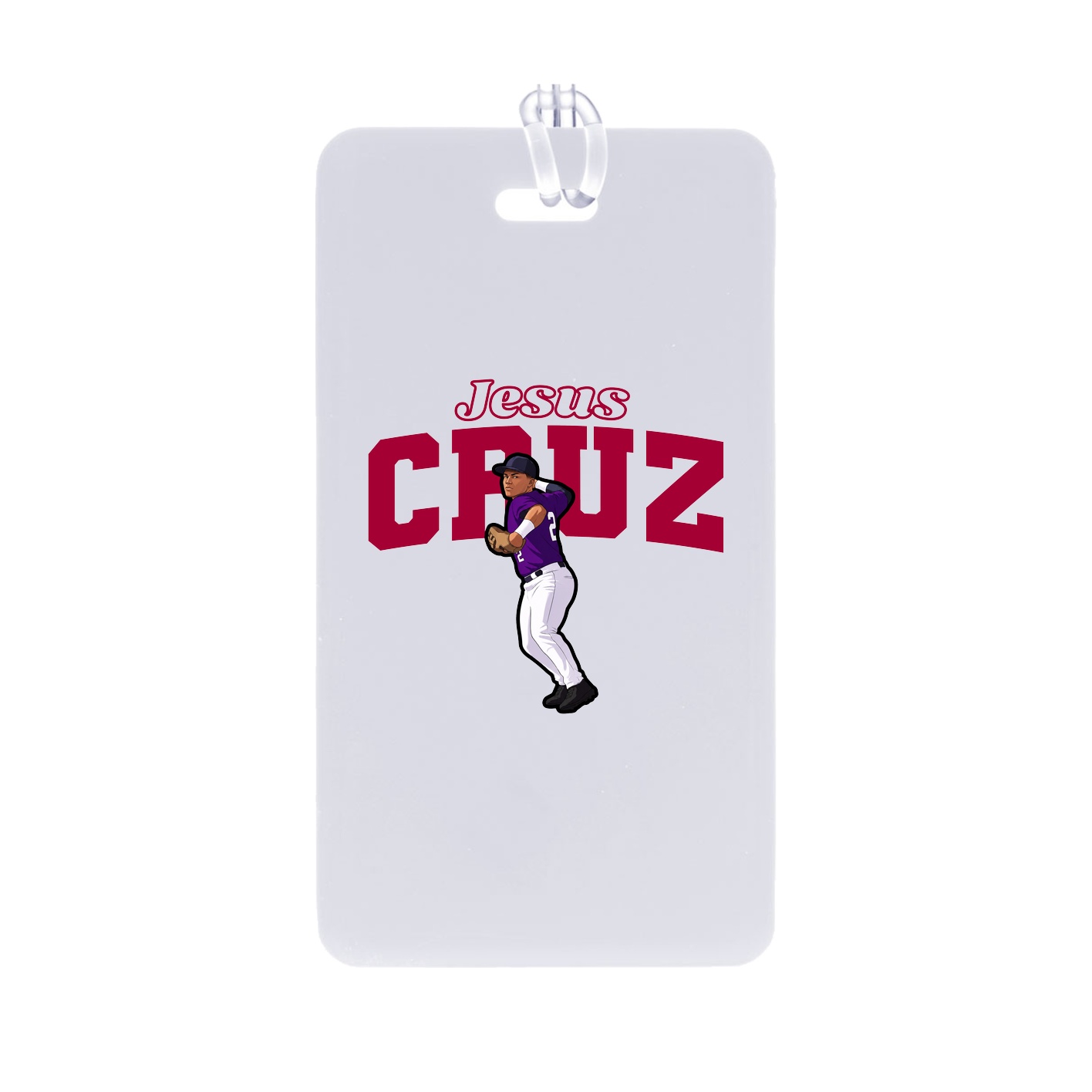 Bag Tag — Name Arch in Classic