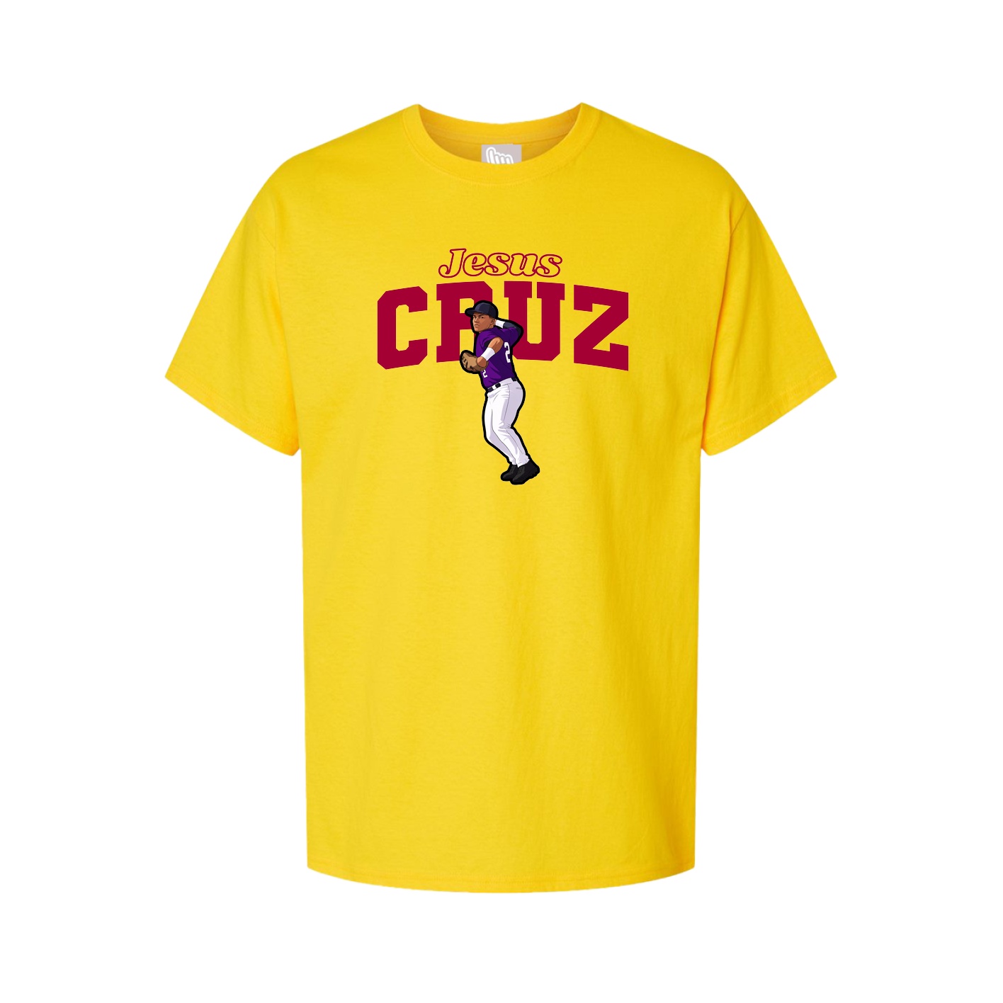 Tee — Name Arch in Gold