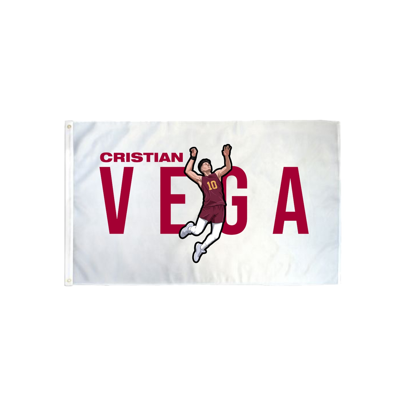 3x5 Flag — Player Name in Classic