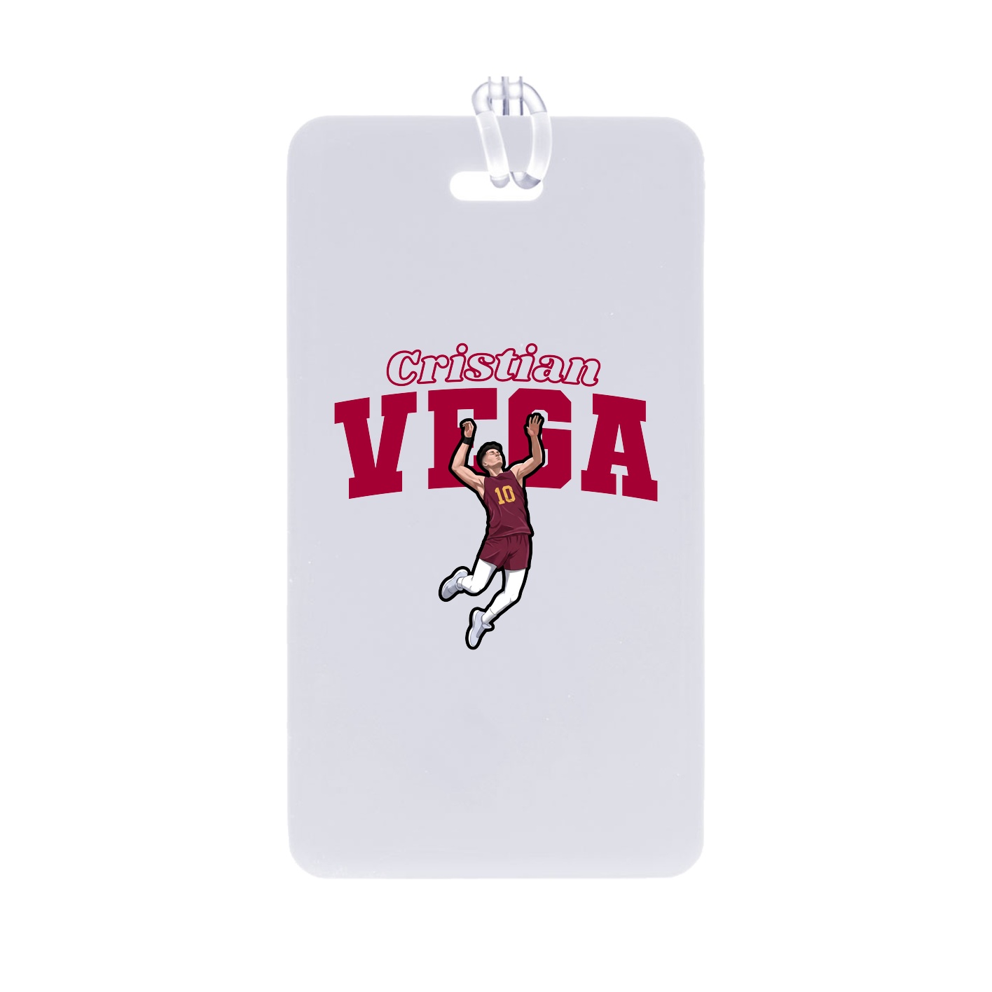 Bag Tag — Name Arch in Classic