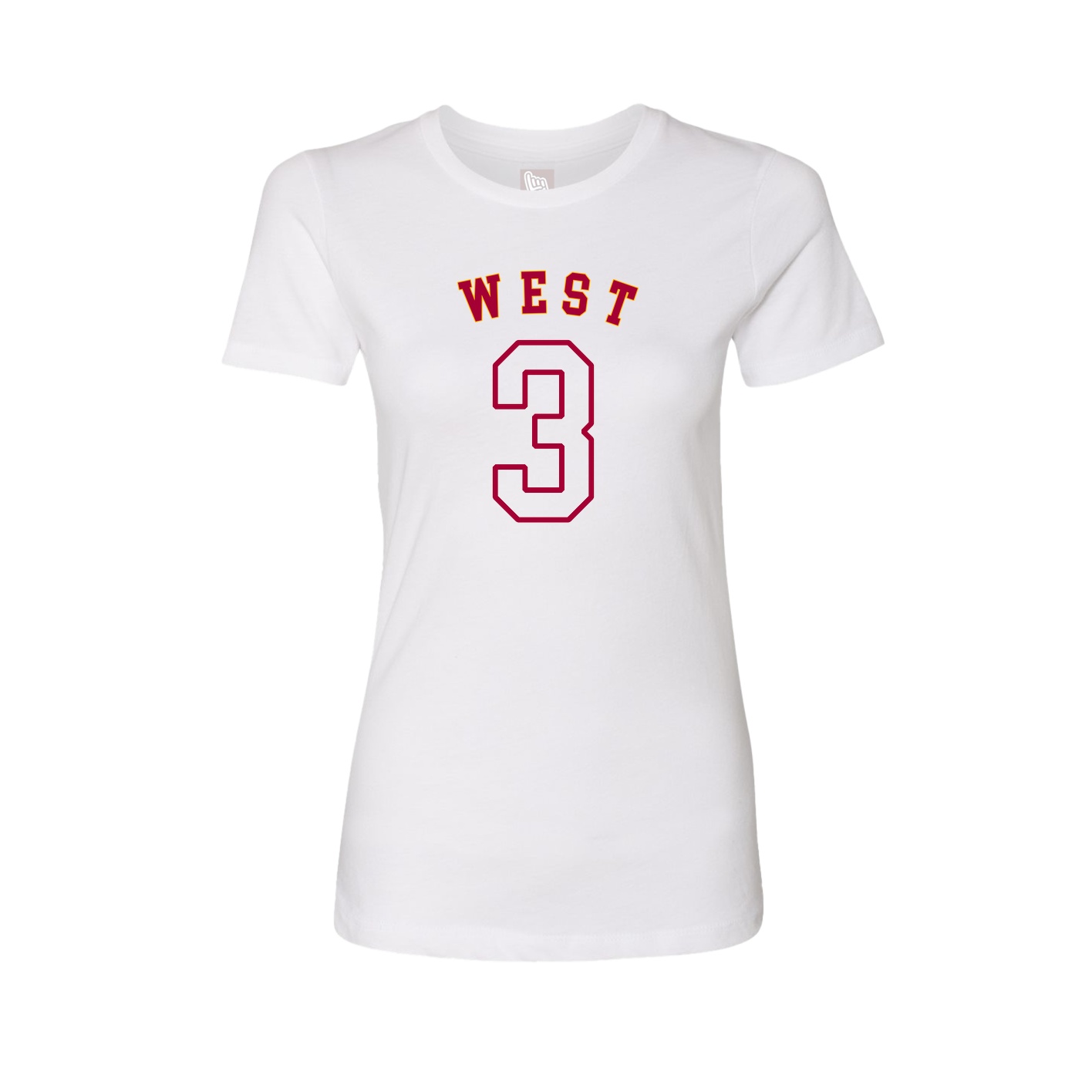 Womens Tee — Shirsey Arch in White