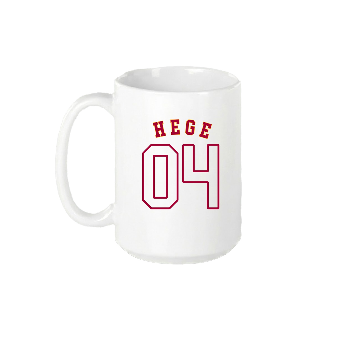 15oz Coffee Mug — Shirsey Arch in White