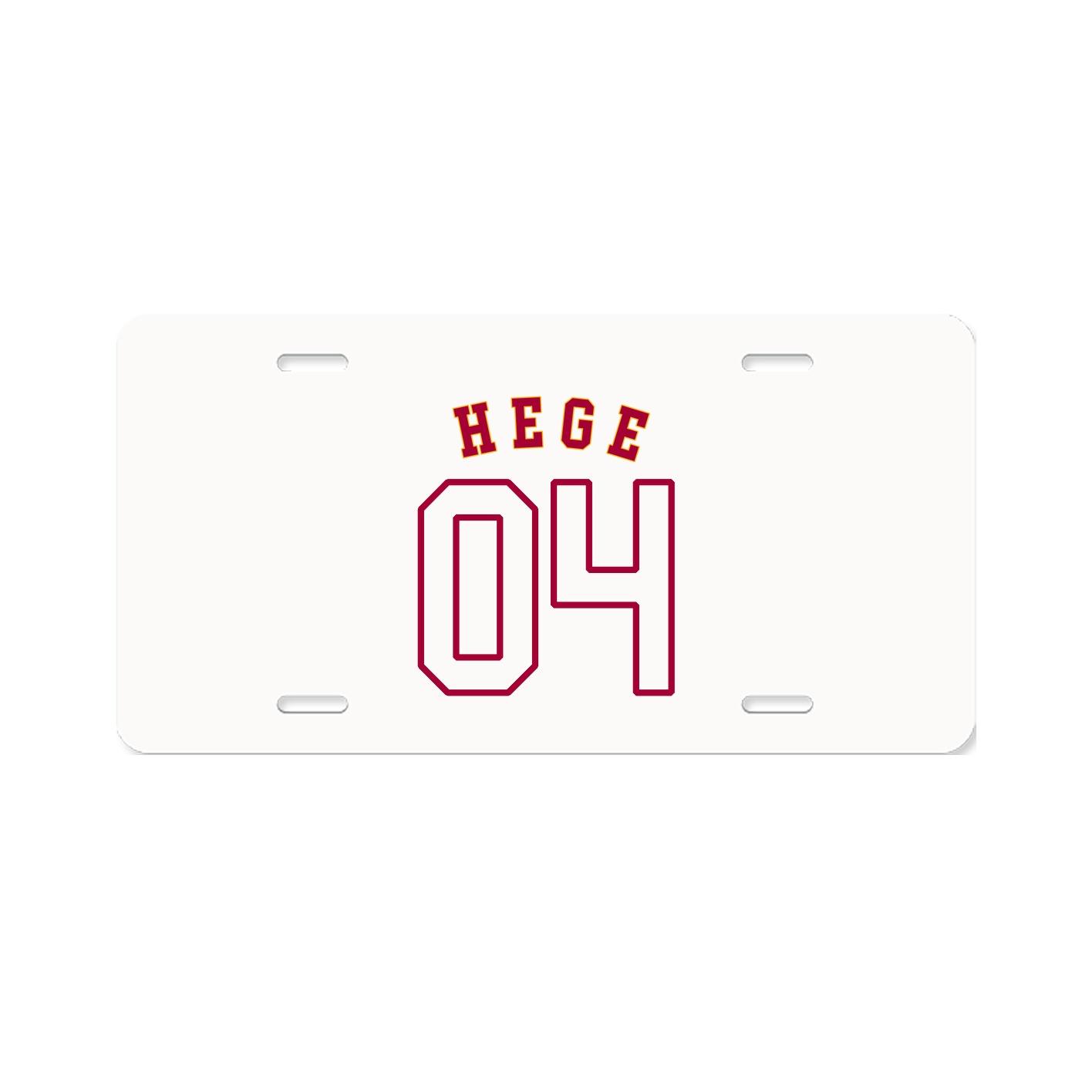 License Plate — Shirsey Arch in Classic