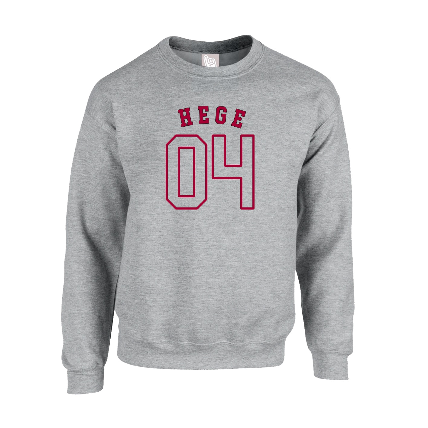Fleece Crew — Shirsey Arch in Grey