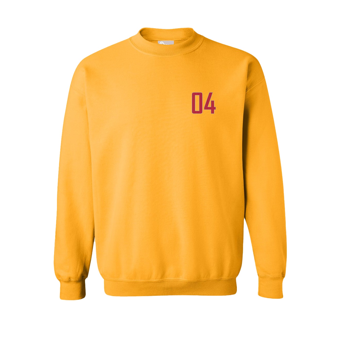 Fleece Crew — Front Shirsy in Gold
