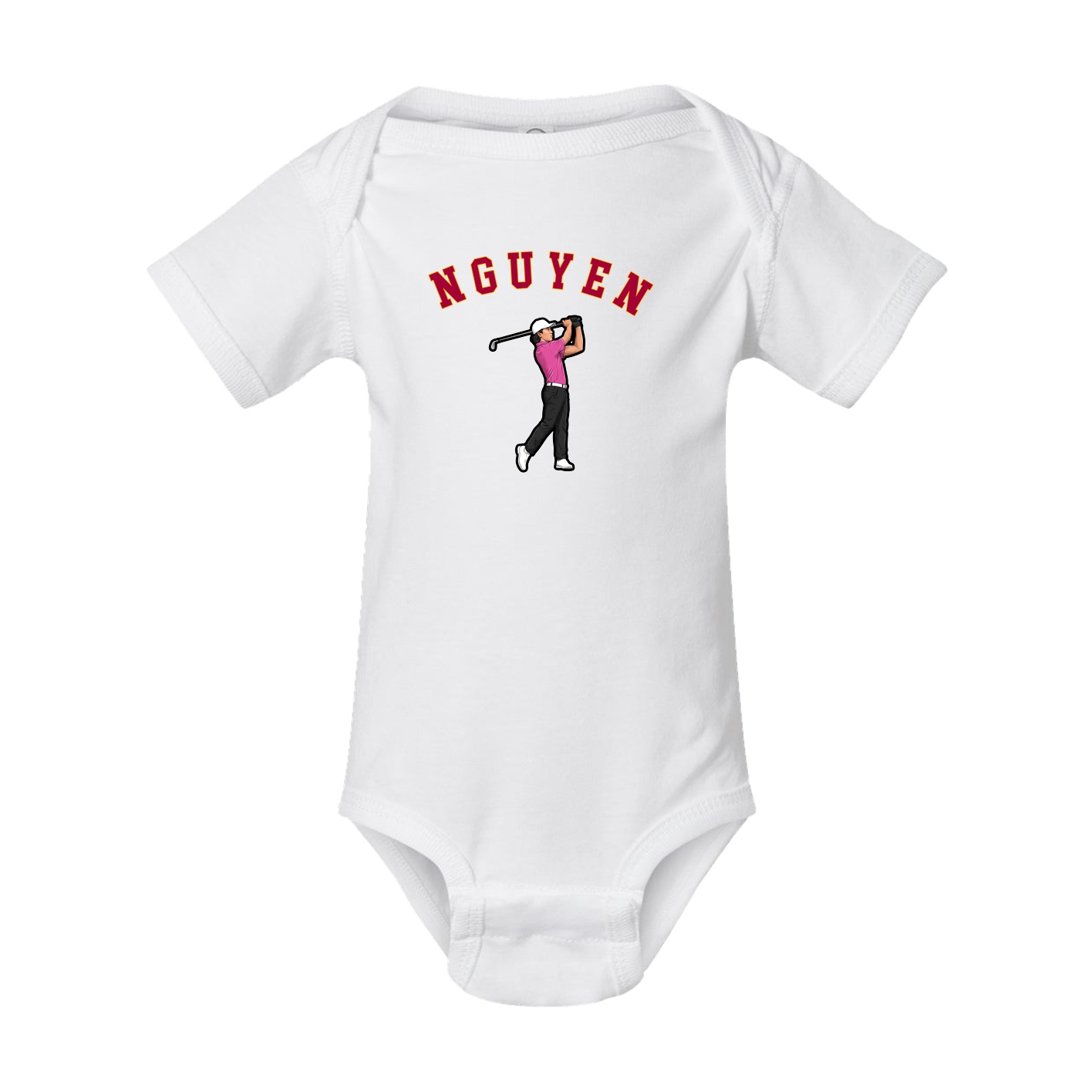 Baby Onesie — Shirsey Arch in White