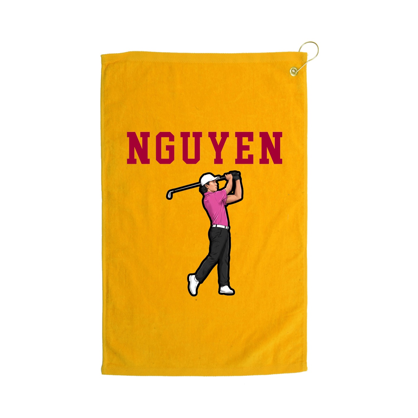 Golf Towel — Shirsey in Gold