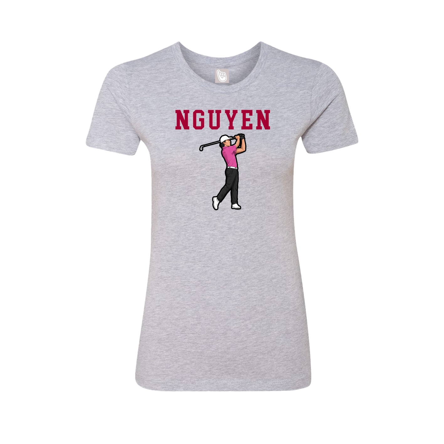 Fitted Women's Tee — Shirsey in Grey