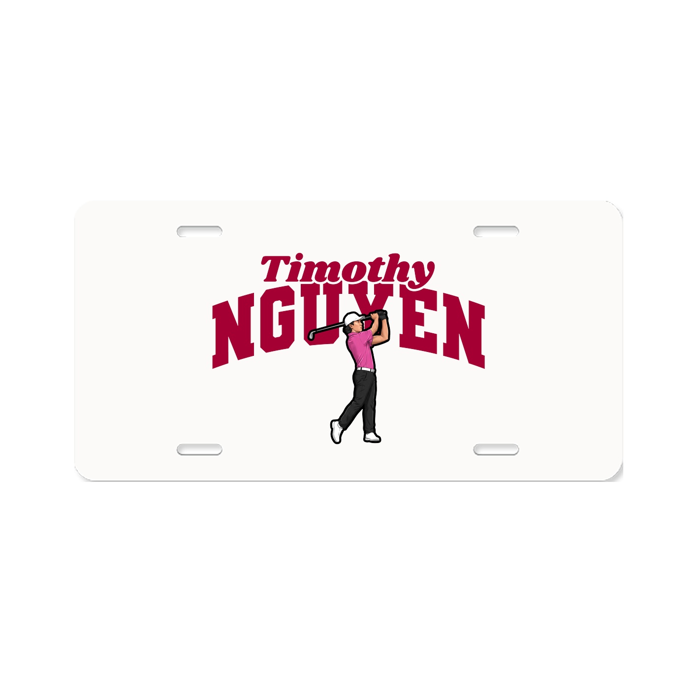 License Plate — Signature Arch in Classic