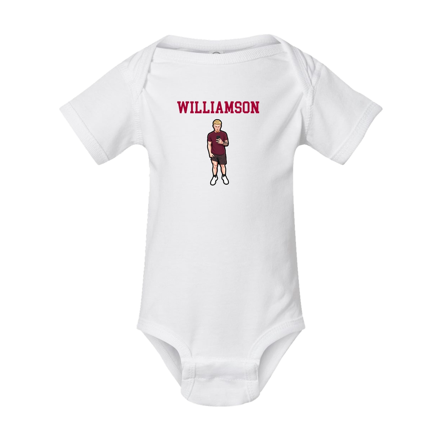 Baby Onesie — Shirsey in White