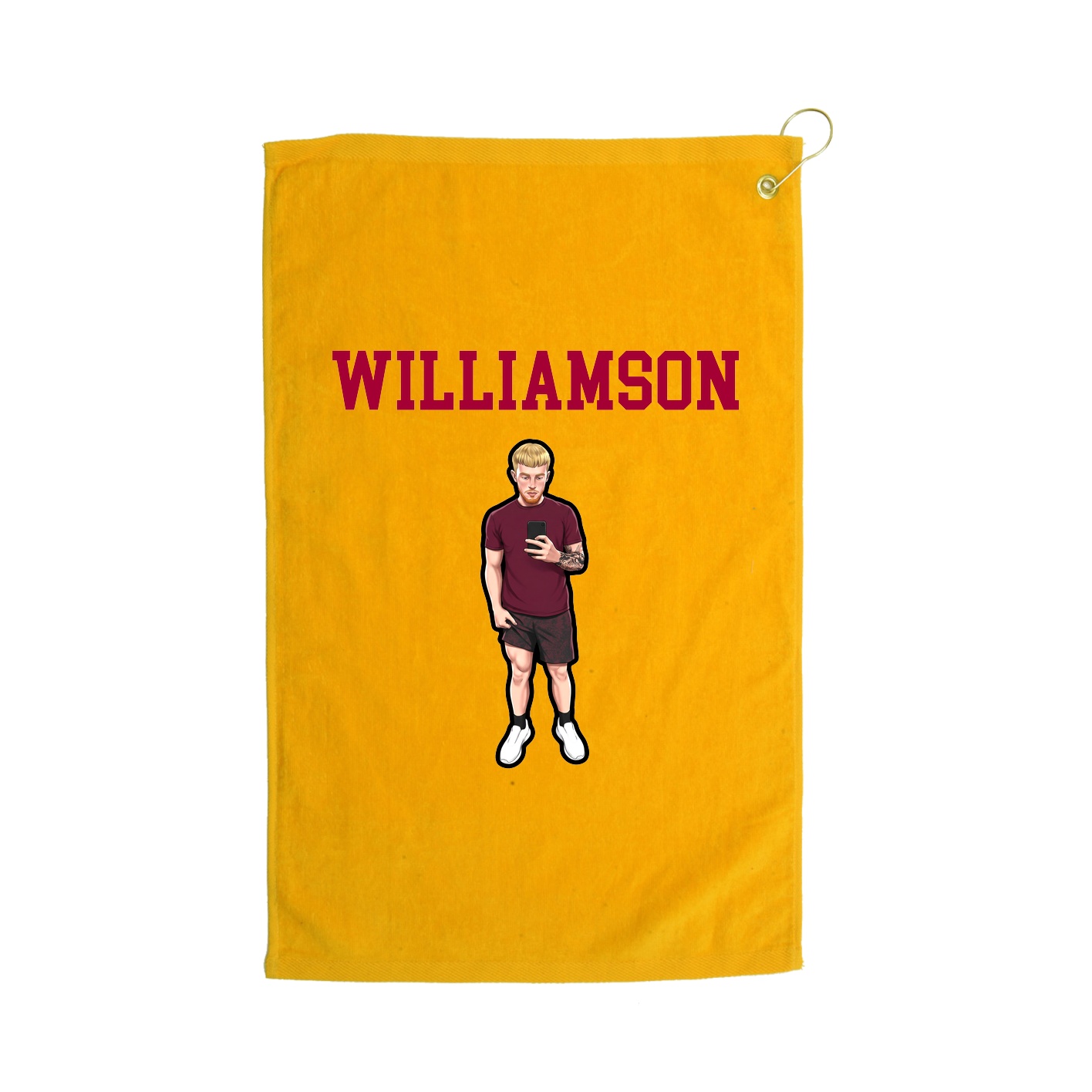 Golf Towel — Shirsey in Gold