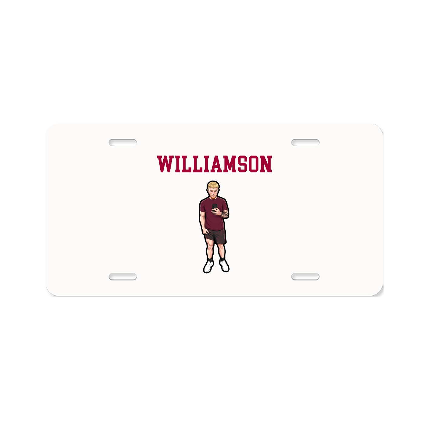 License Plate — Shirsey in Classic