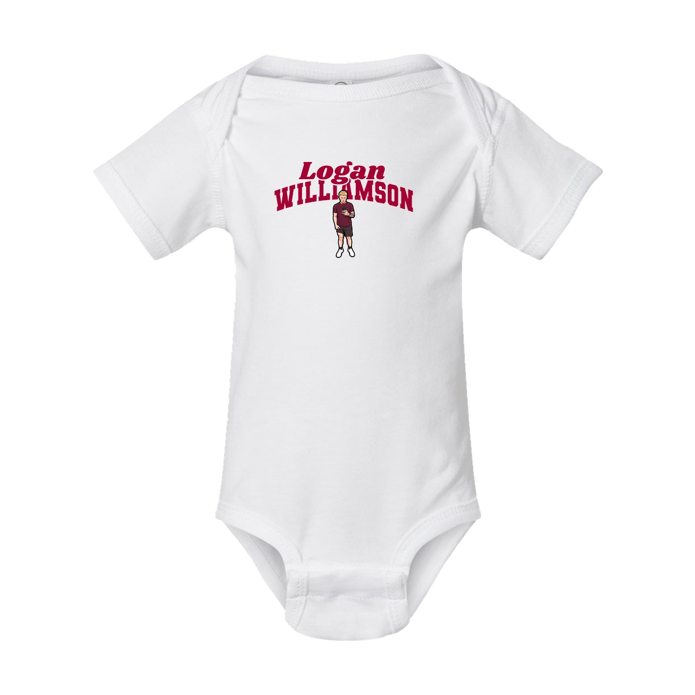 Baby Onesie — Signature Arch in White