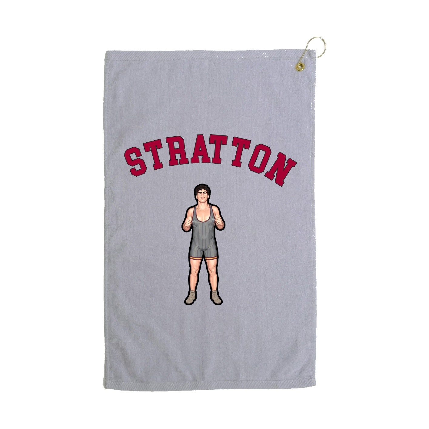 Golf Towel — Shirsey Arch in Grey