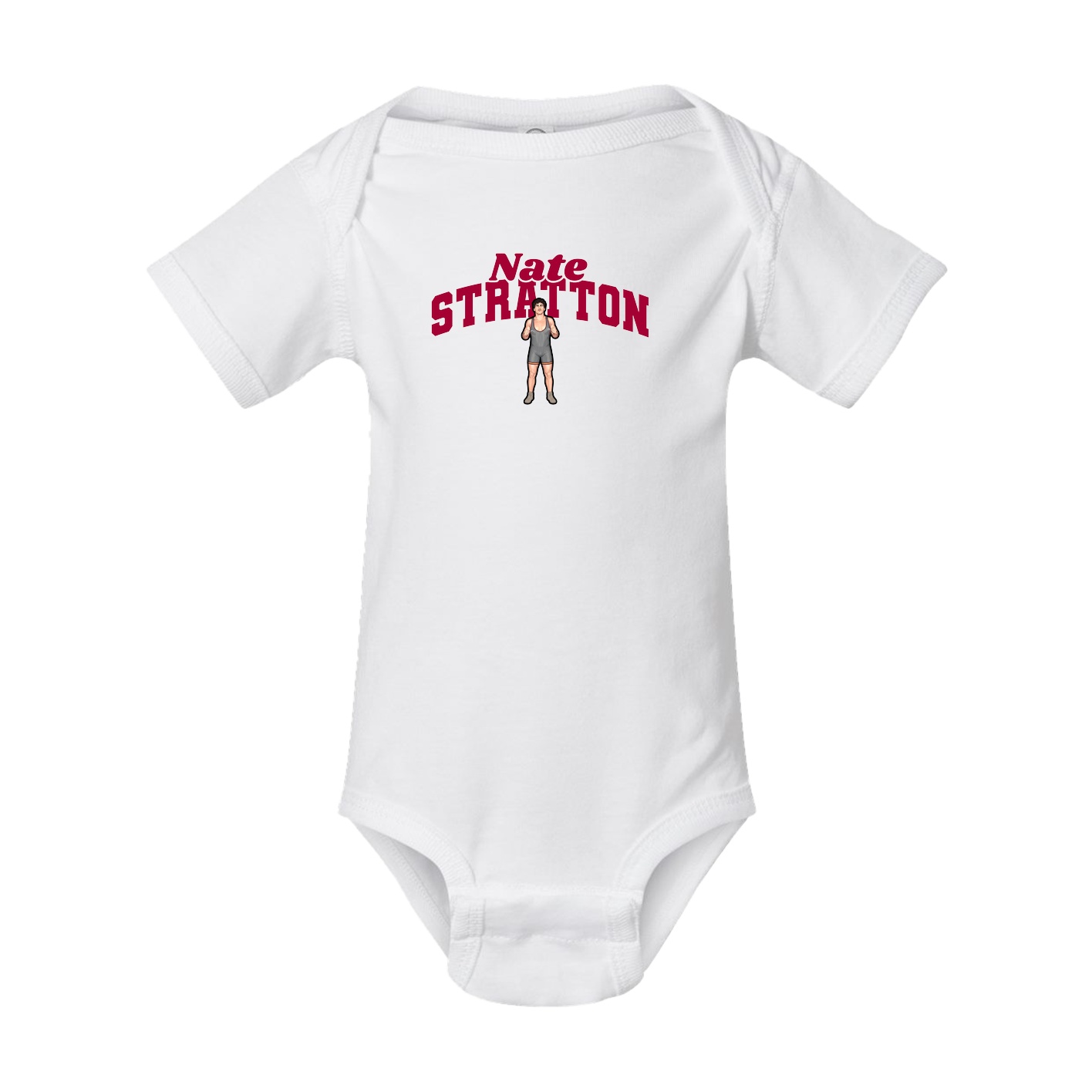 Baby Onesie — Signature Arch in White